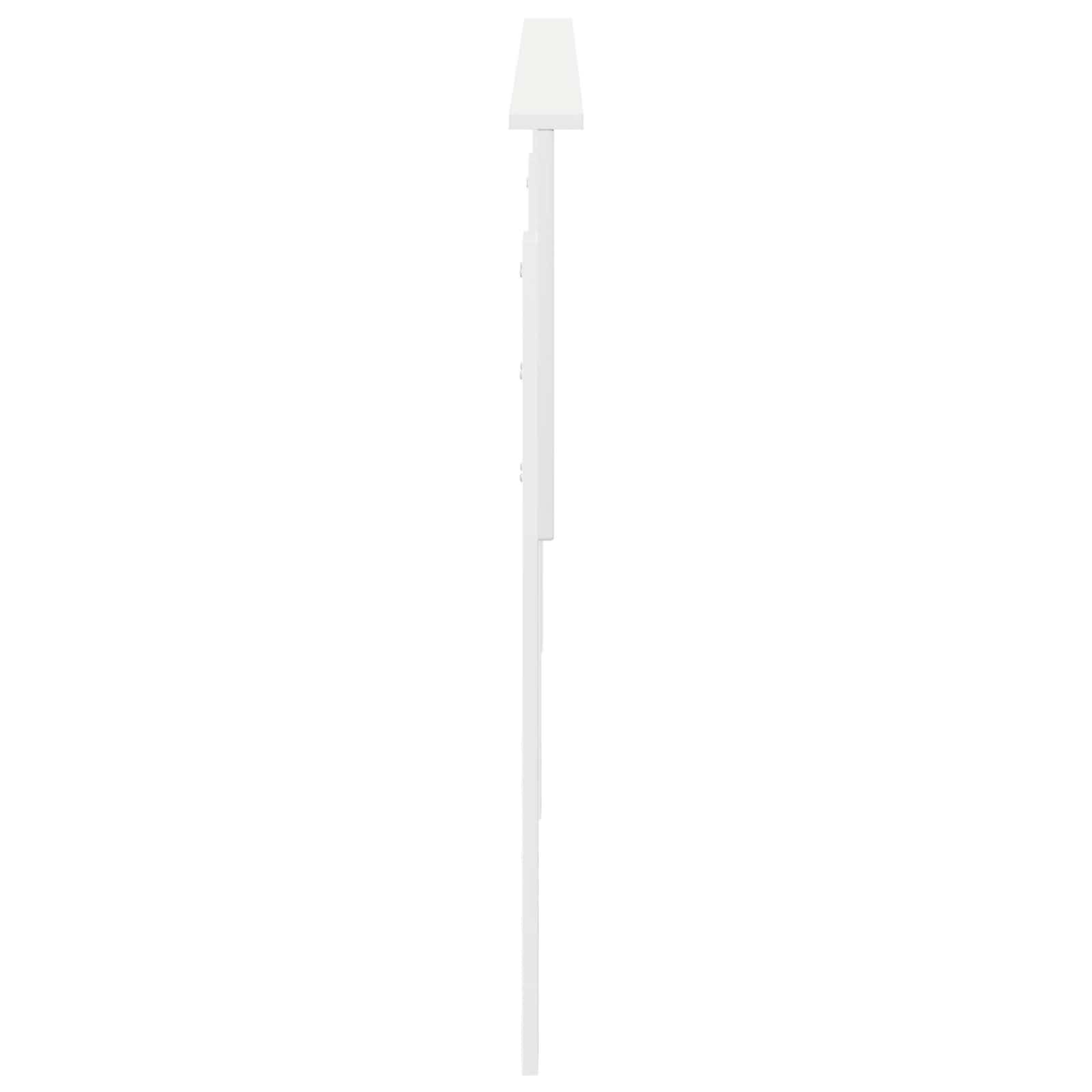Tête de lit Blanc Brillant Bois d'ingénierie - XIOS