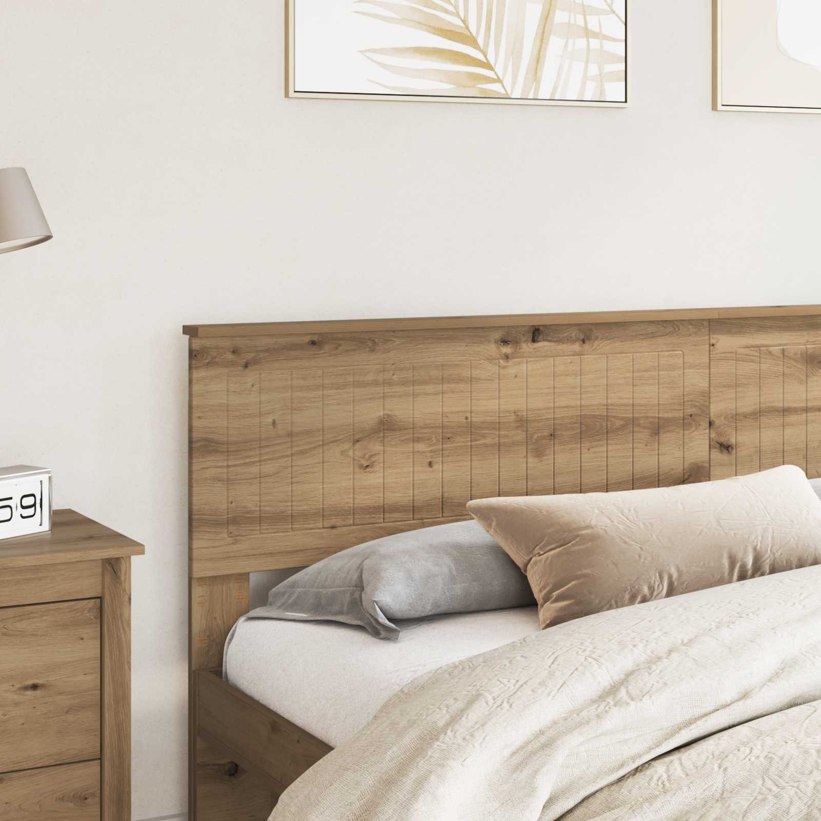 Tête de lit Chêne artisanal Bois d'ingénierie - XIOS