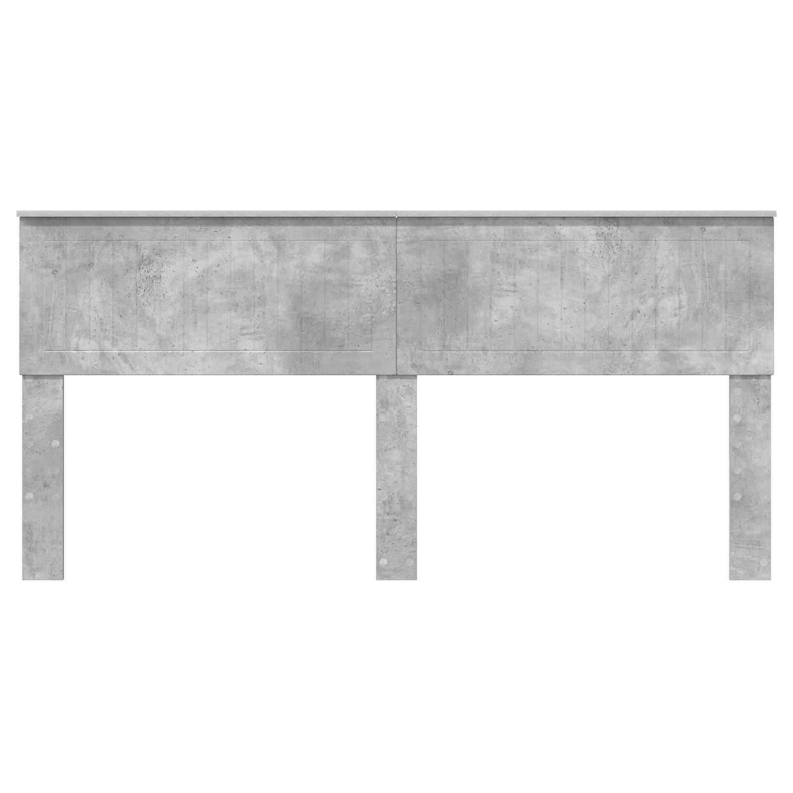 Tête de lit Gris béton Bois d'ingénierie - XIOS