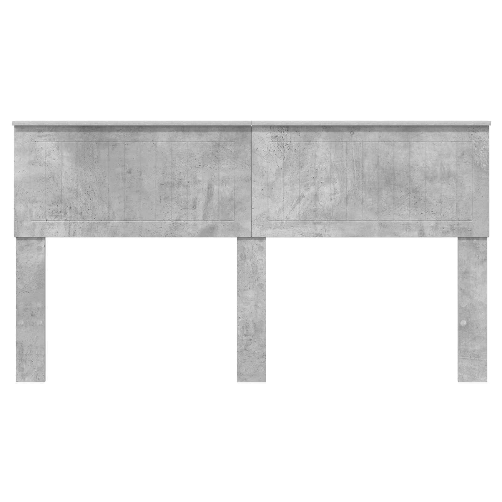 Tête de lit Gris béton Bois d'ingénierie - XIOS