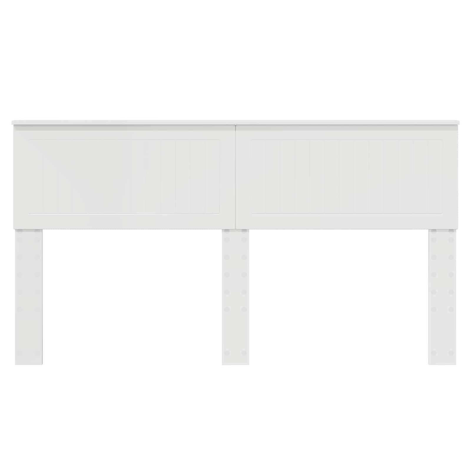Tête de lit Blanc Brillant Bois d'ingénierie - XIOS