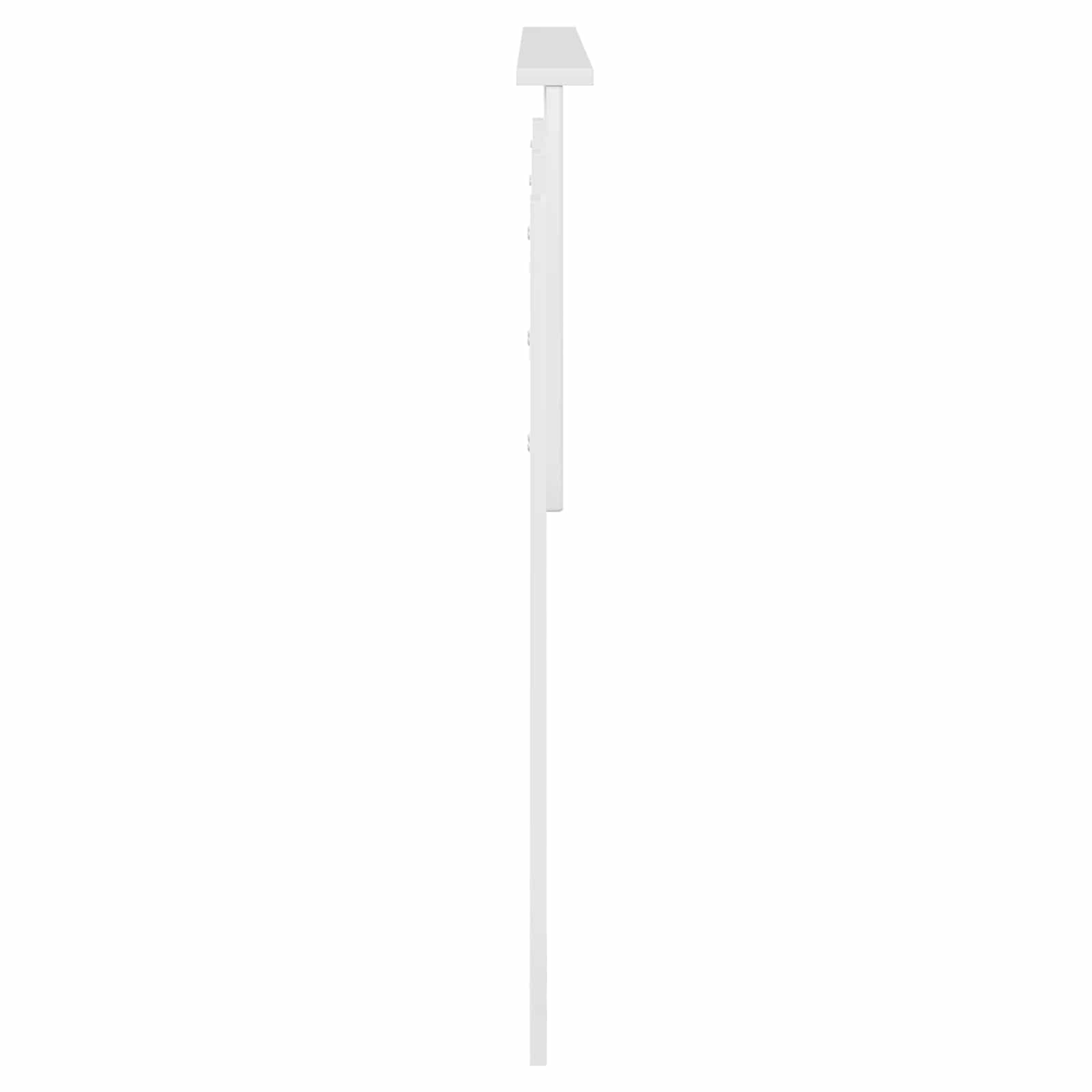 Tête de lit Blanc Brillant Bois d'ingénierie - XIOS