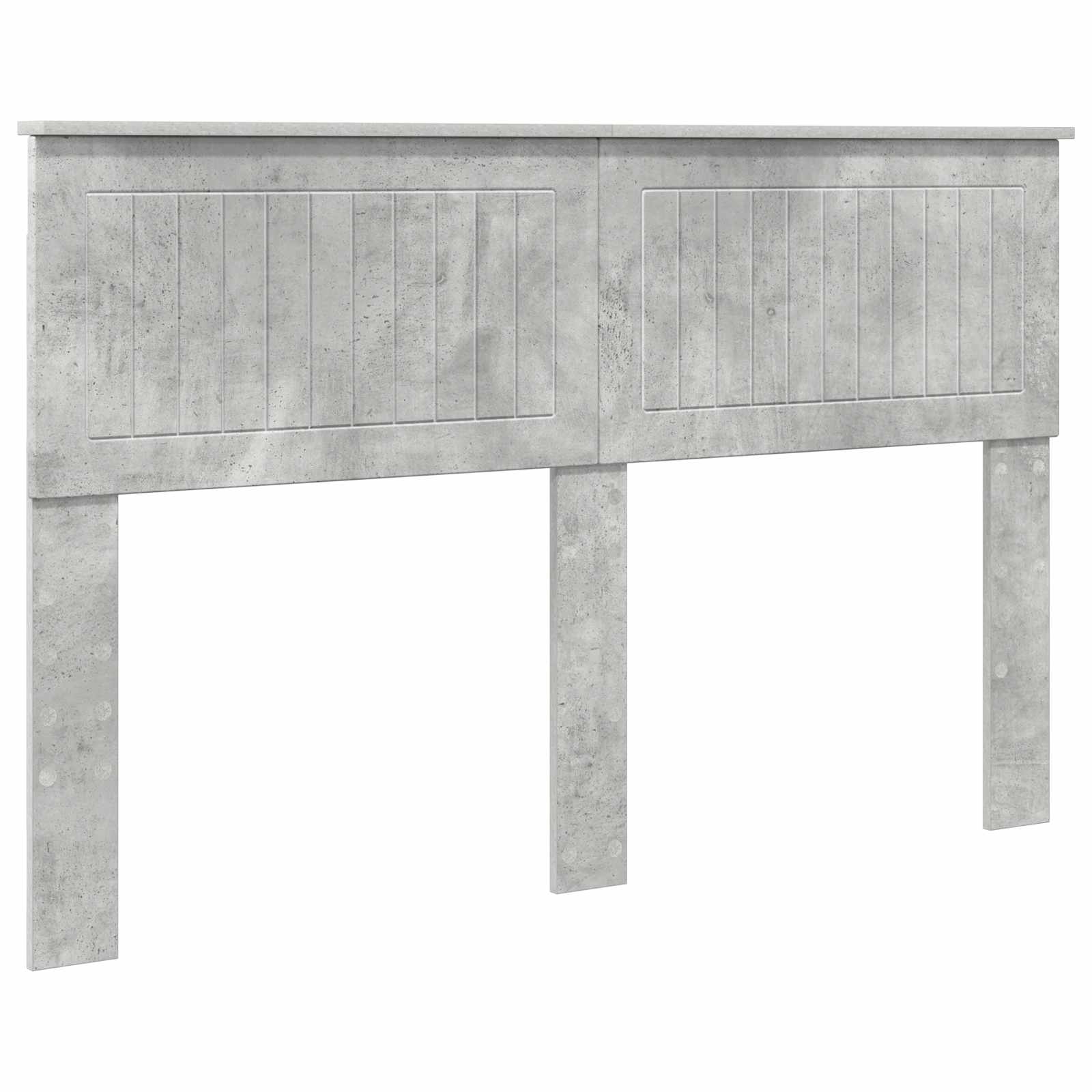 Tête de lit Gris béton Bois d'ingénierie - XIOS