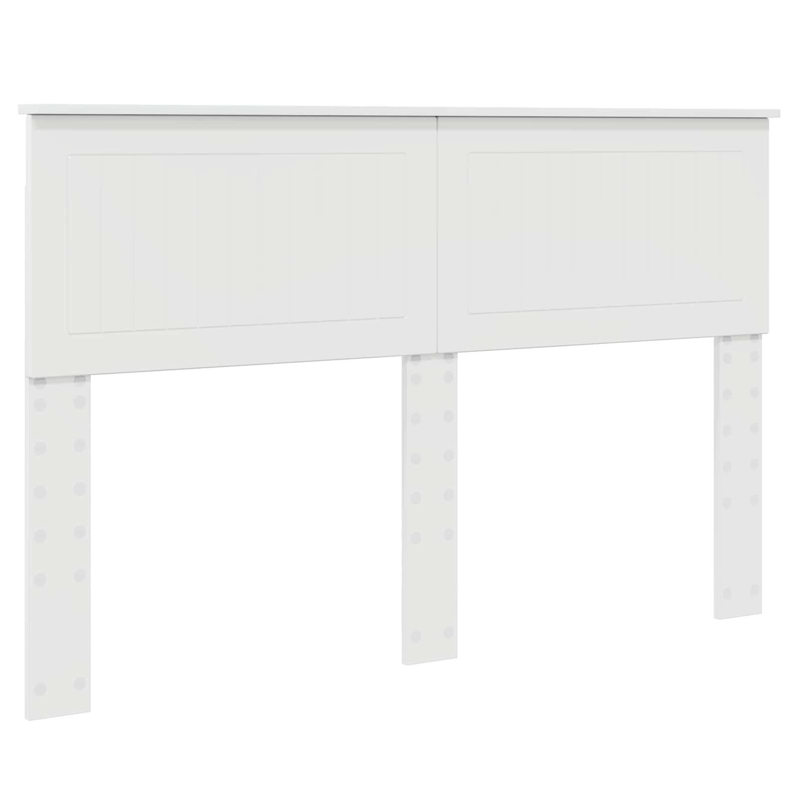 Tête de lit Blanc Brillant Bois d'ingénierie - XIOS