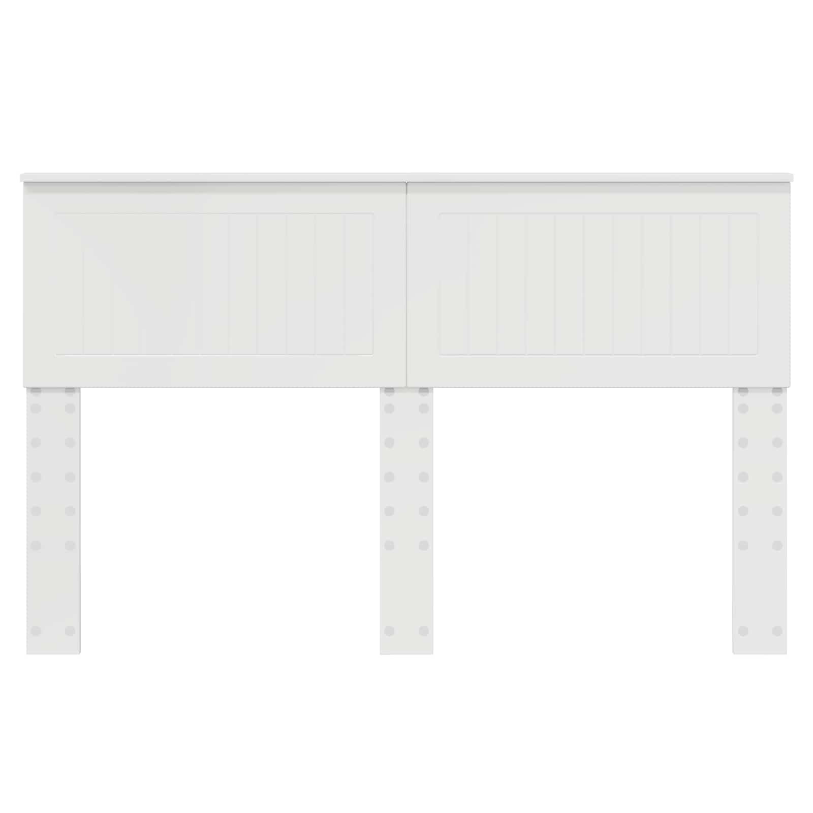 Tête de lit Blanc Brillant Bois d'ingénierie - XIOS