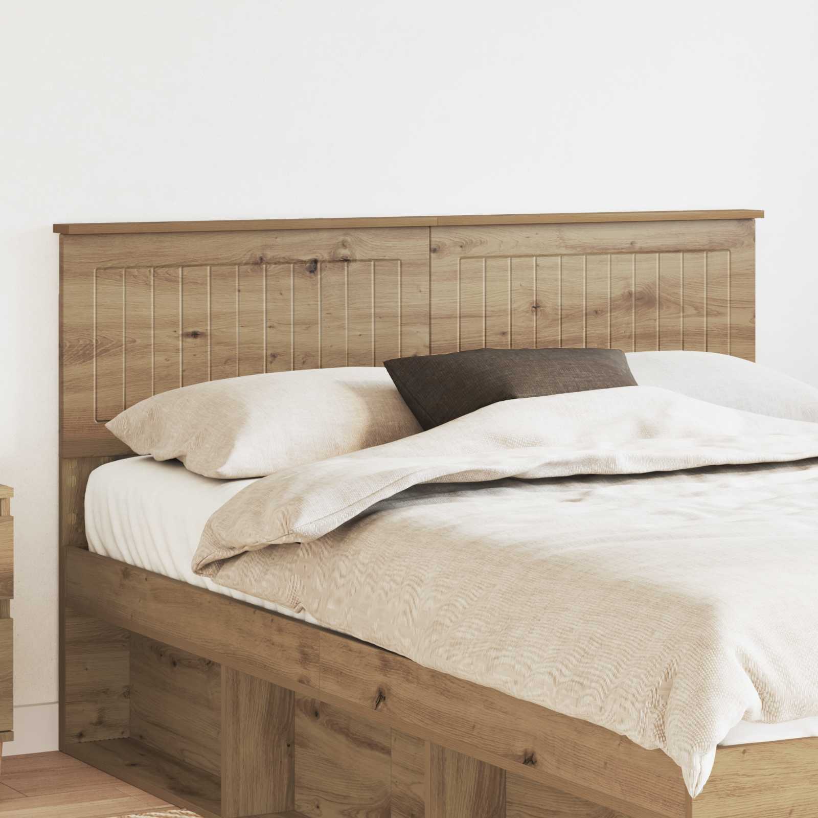 Tête de lit Chêne artisanal Bois d'ingénierie - XIOS