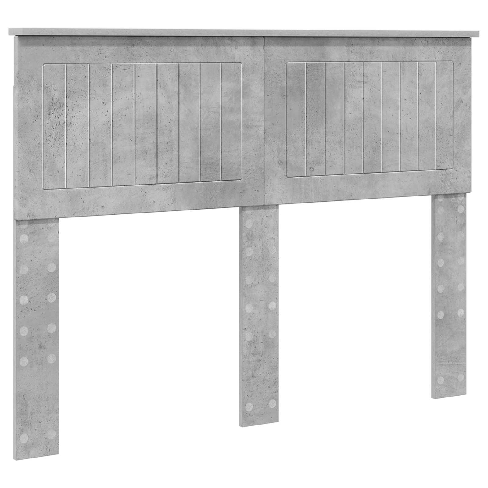 Tête de lit Gris béton Bois d'ingénierie - XIOS