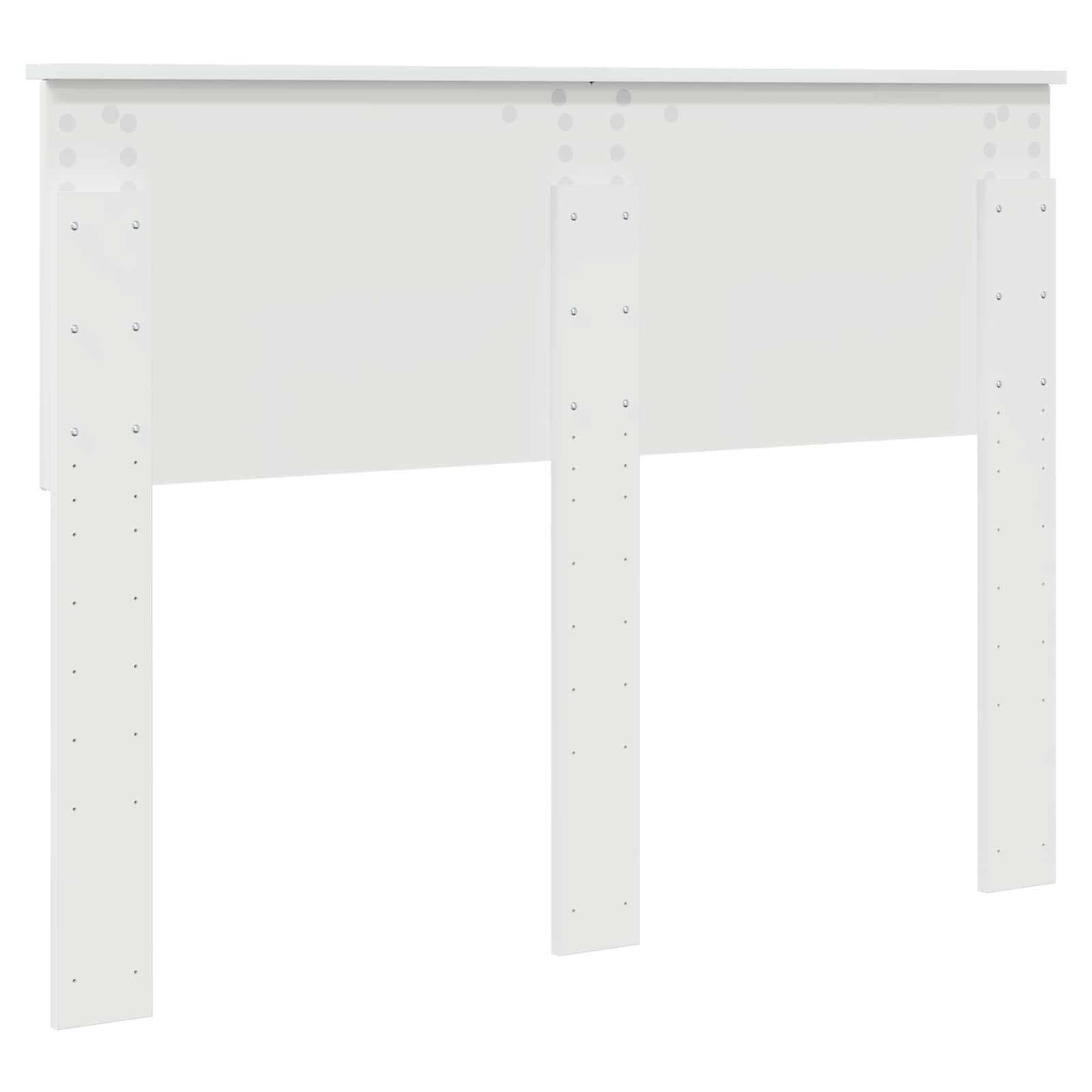 Tête de lit Blanc Brillant Bois d'ingénierie - XIOS