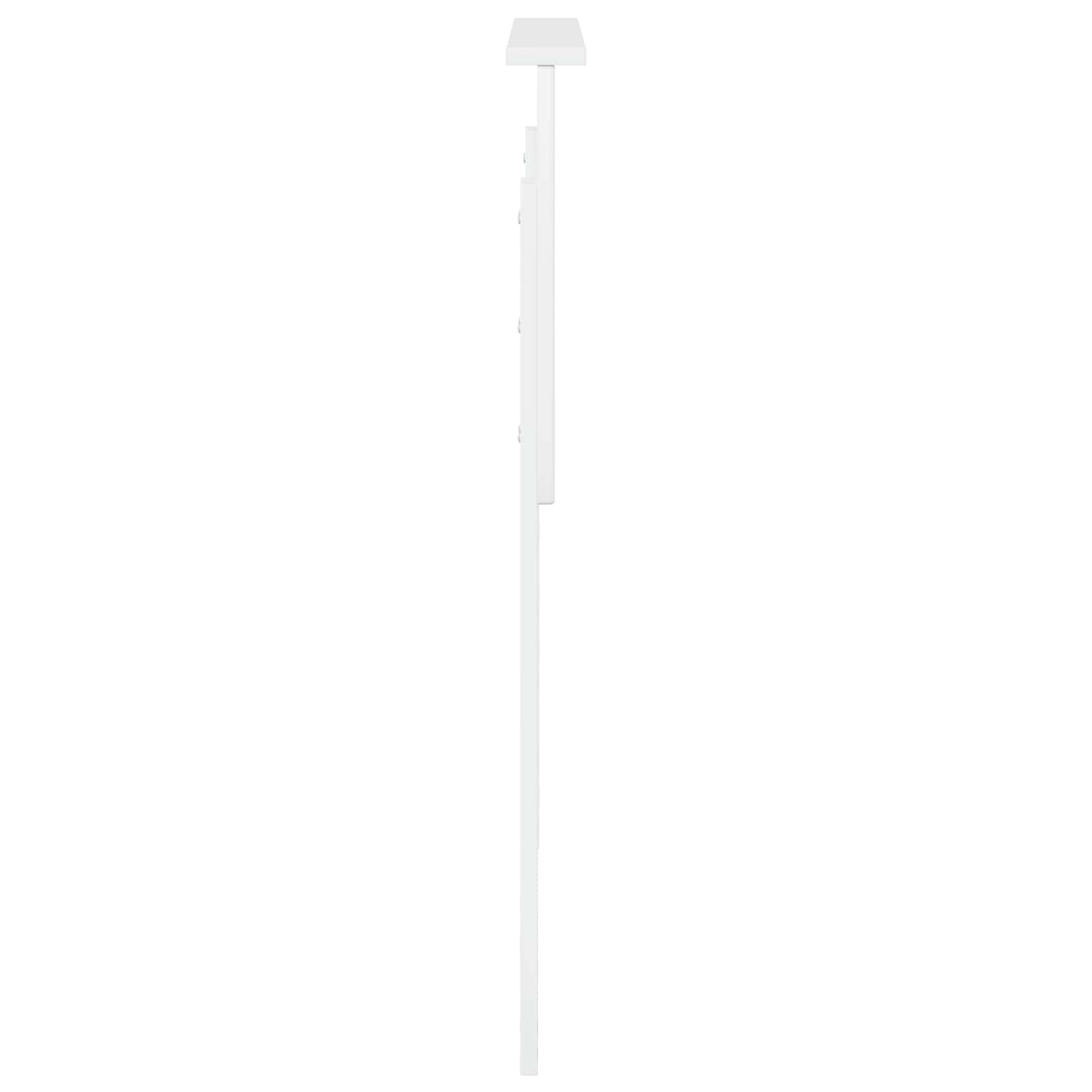 Tête de lit Blanc Brillant Bois d'ingénierie - XIOS