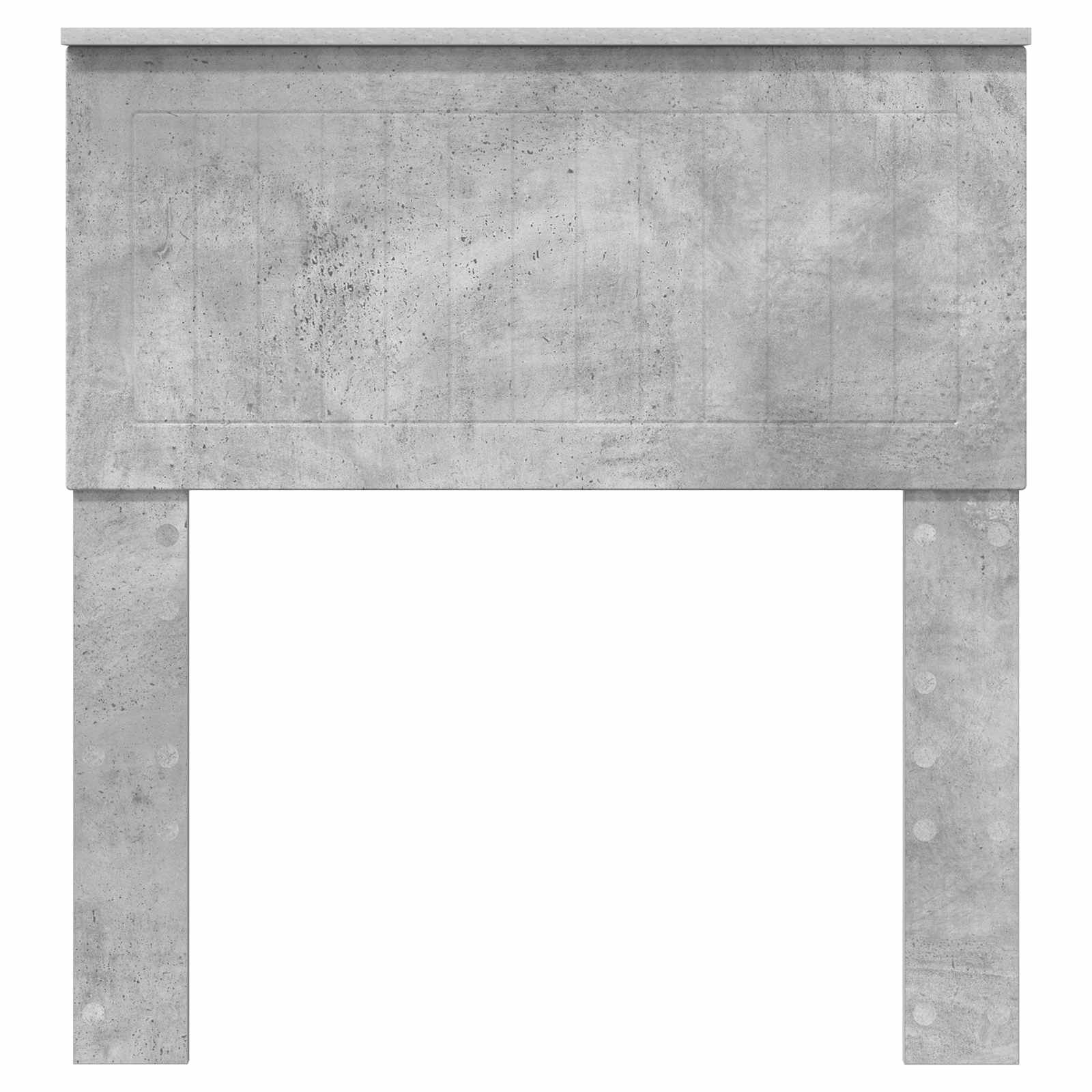 Tête de lit avec tête de lit Gris béton 80 cm Bois d'ingénierie - XIOS