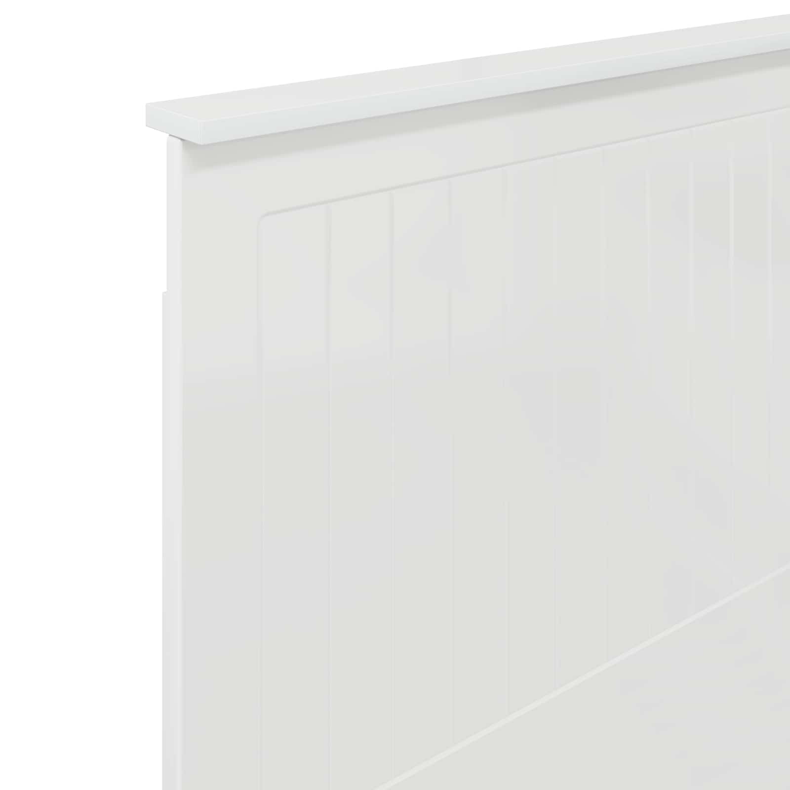 Tête de lit Blanc Brillant Bois d'ingénierie - XIOS