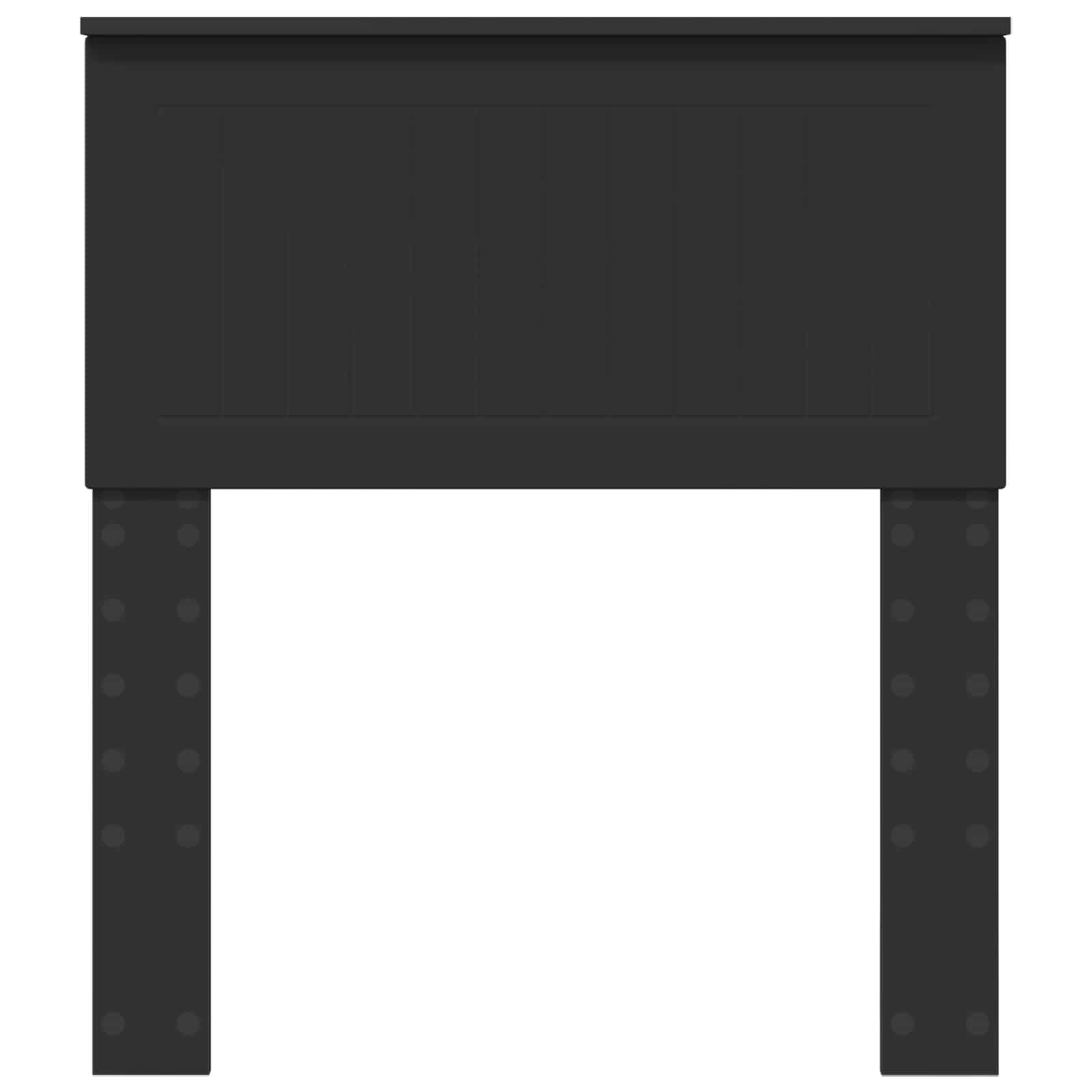 Tête de lit avec tête de lit Chêne noir 75 cm Bois d'ingénierie - XIOS