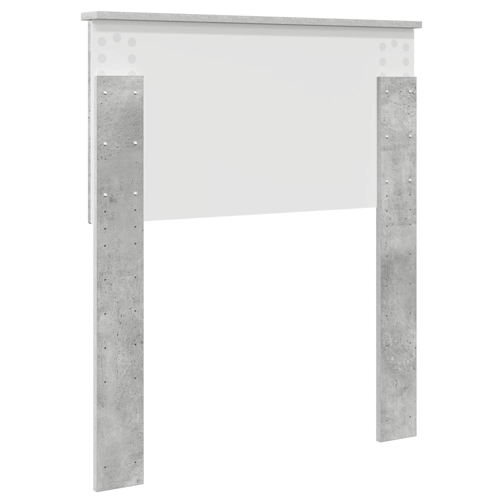 Tête de lit Gris béton Bois d'ingénierie - XIOS