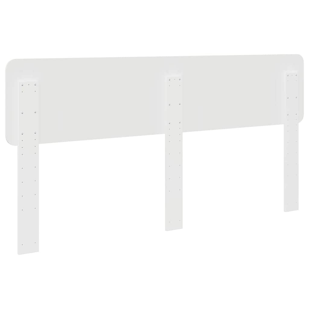 Tête de lit Blanc Brillant 200 cm Bois d'ingénierie - XIOS
