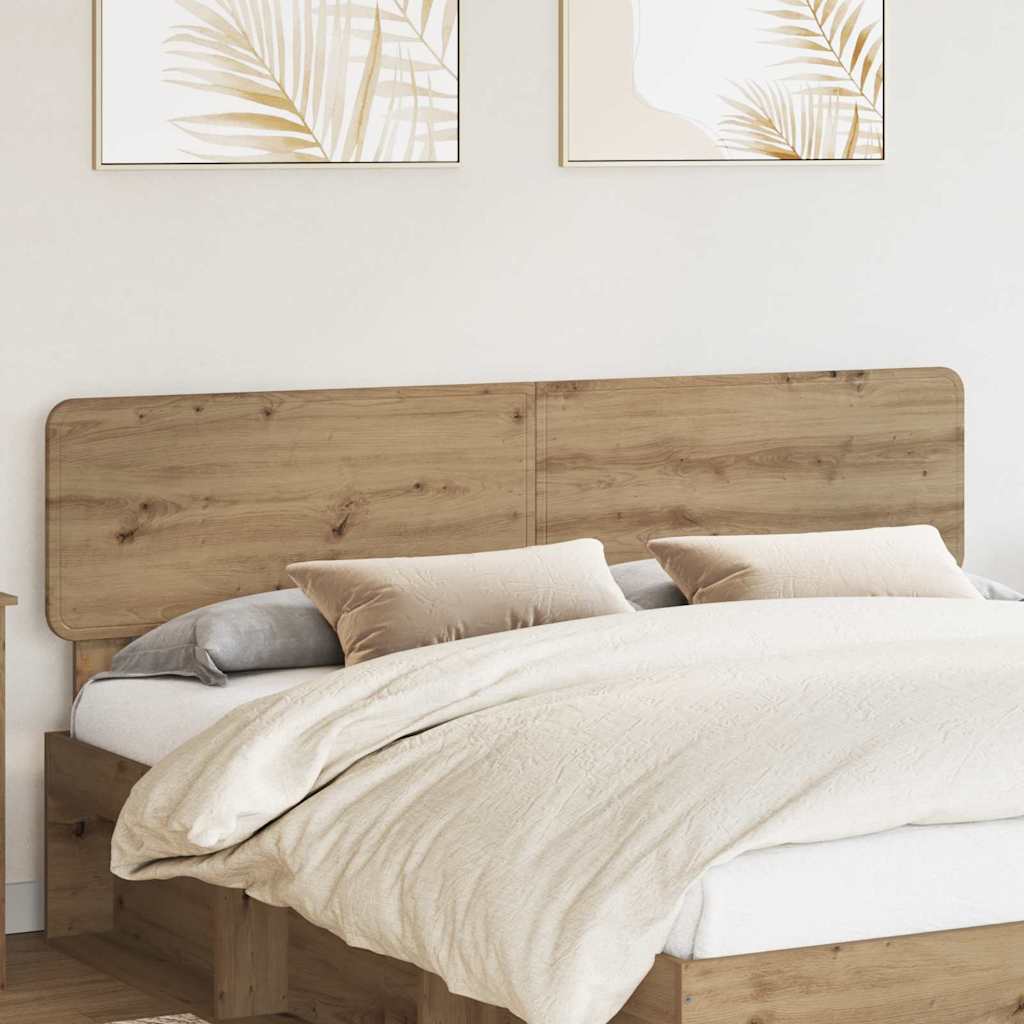Tête de lit Chêne artisanal 200 cm Bois d'ingénierie - XIOS