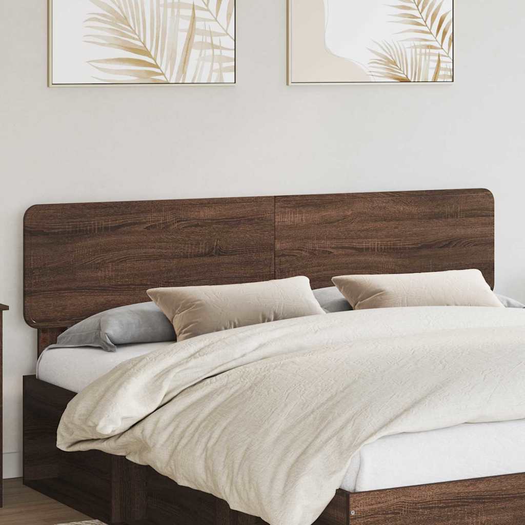 Tête de lit Chêne brun 180 cm Bois d'ingénierie - XIOS