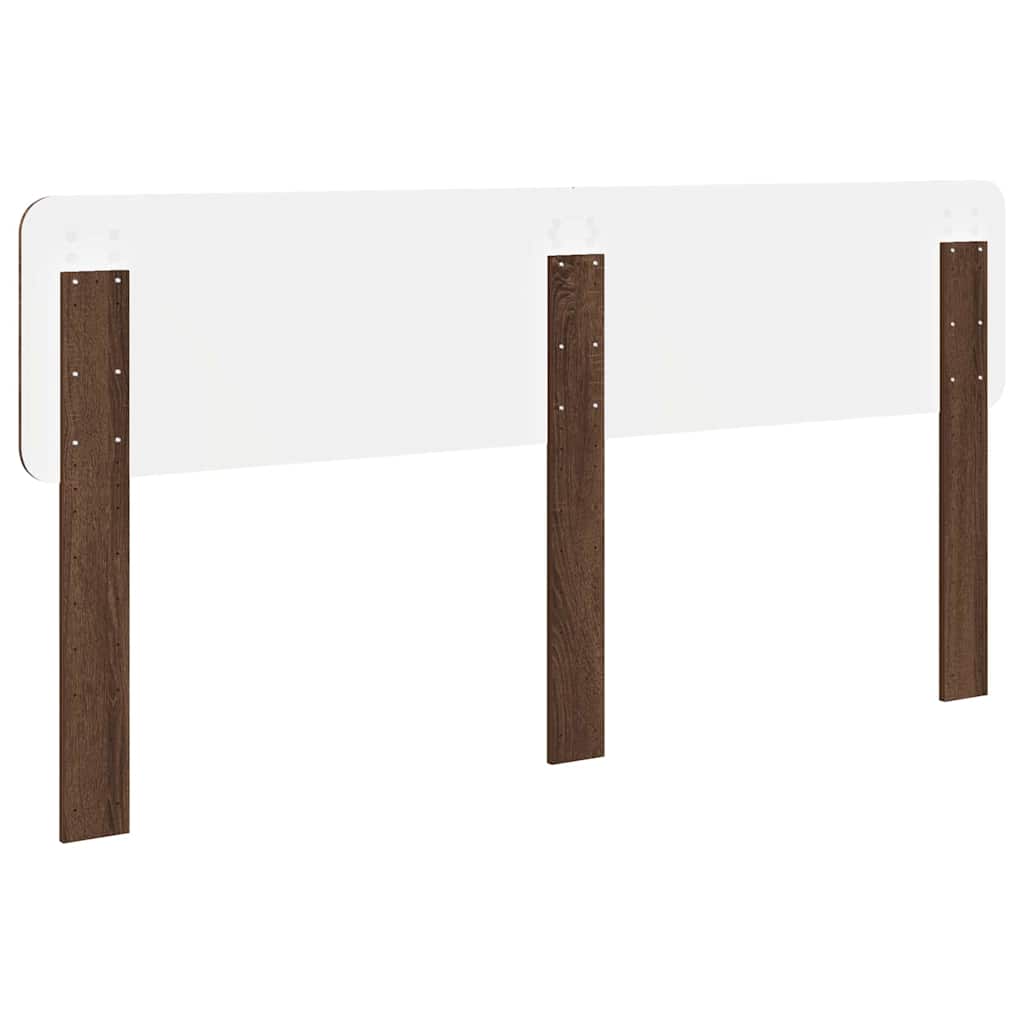 Tête de lit Chêne brun 180 cm Bois d'ingénierie - XIOS