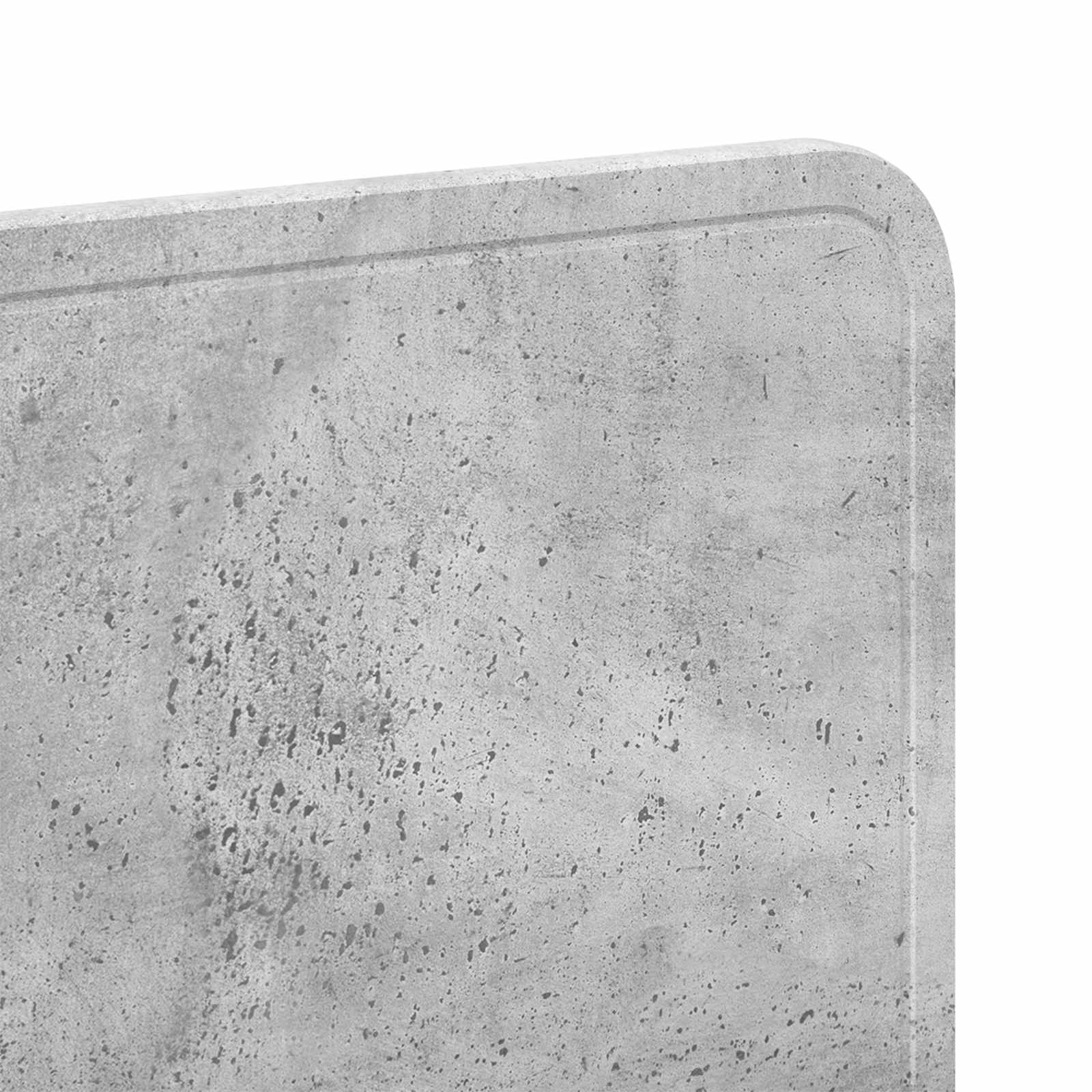 Tête de lit Gris béton Bois d'ingénierie - XIOS