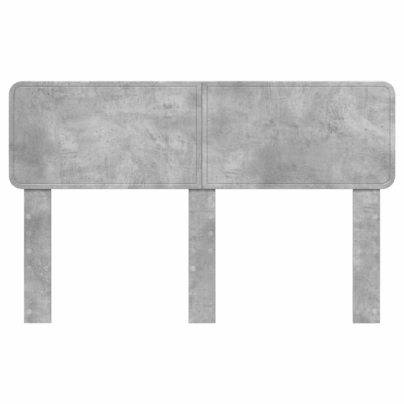 Tête de lit Gris béton Bois d'ingénierie - XIOS