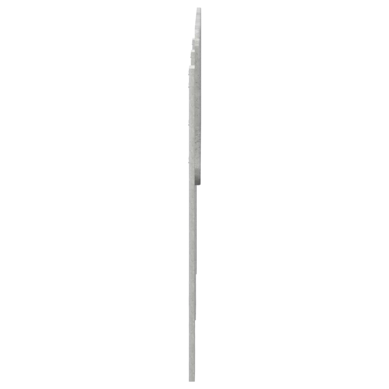 Tête de lit Gris béton Bois d'ingénierie - XIOS