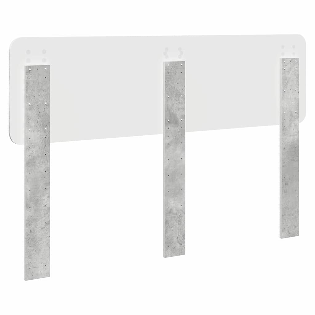 Tête de lit Gris béton 150 cm Bois d'ingénierie - XIOS