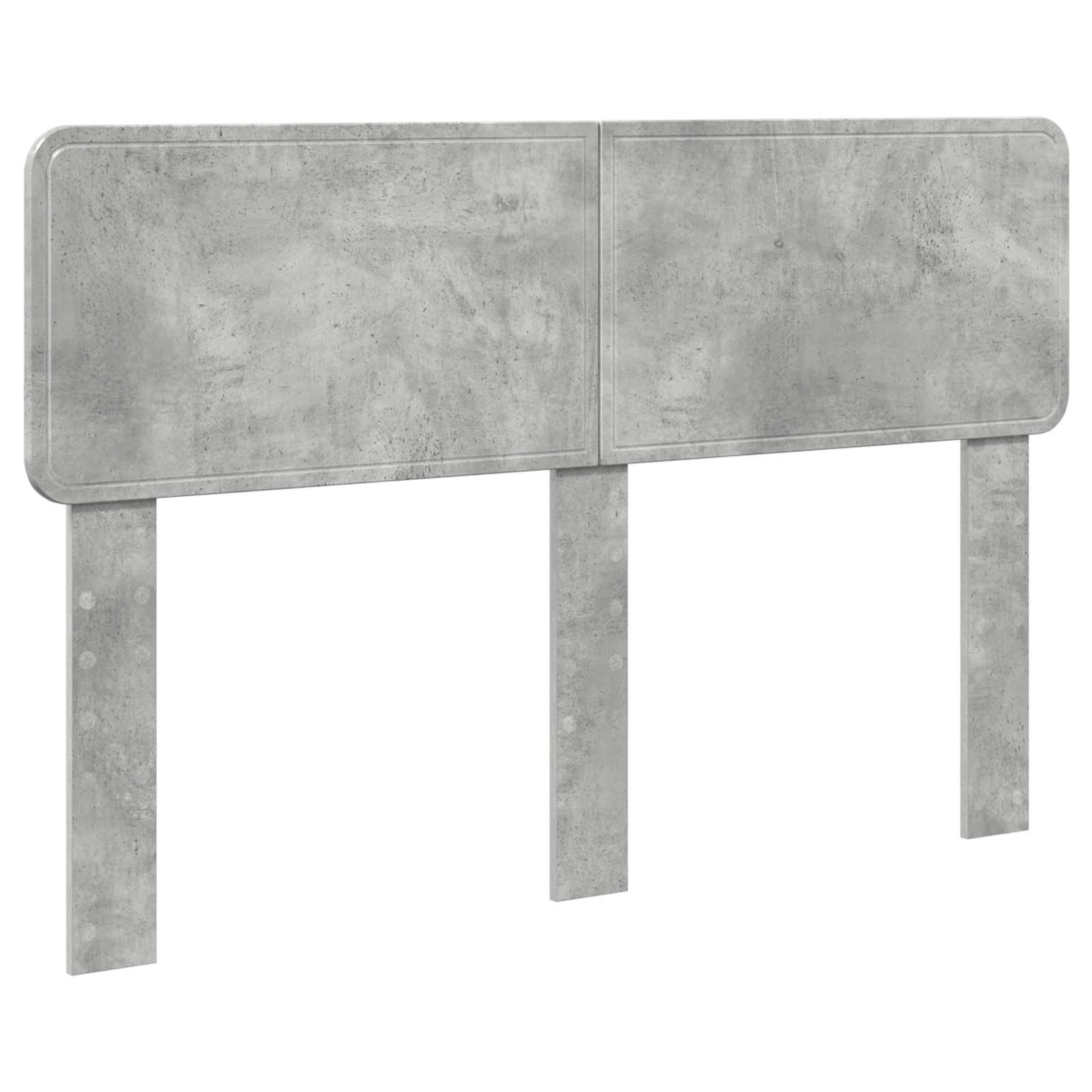 Tête de lit Gris béton Bois d'ingénierie - XIOS
