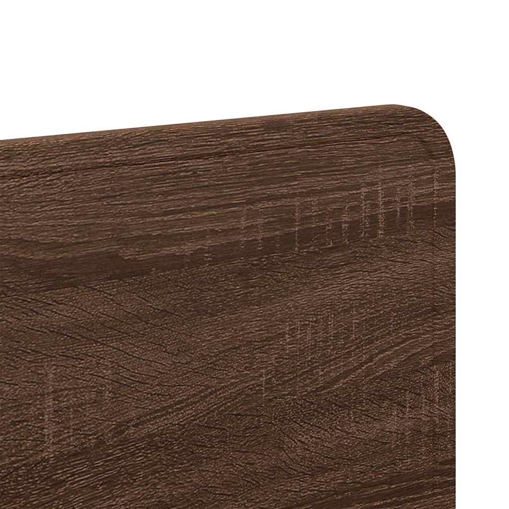 Tête de lit Chêne brun 140 cm Bois d'ingénierie - XIOS
