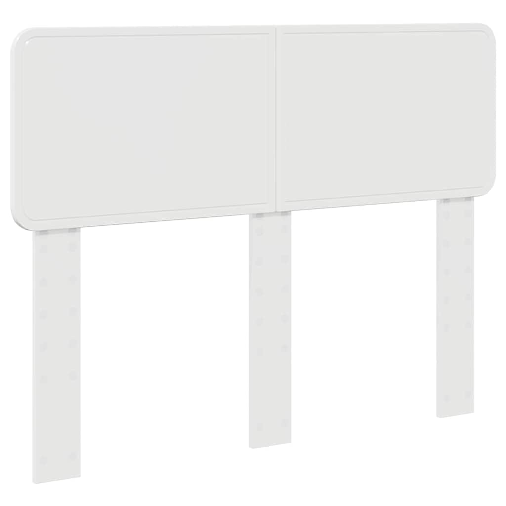 Tête de lit Blanc Brillant 135 cm Bois d'ingénierie - XIOS