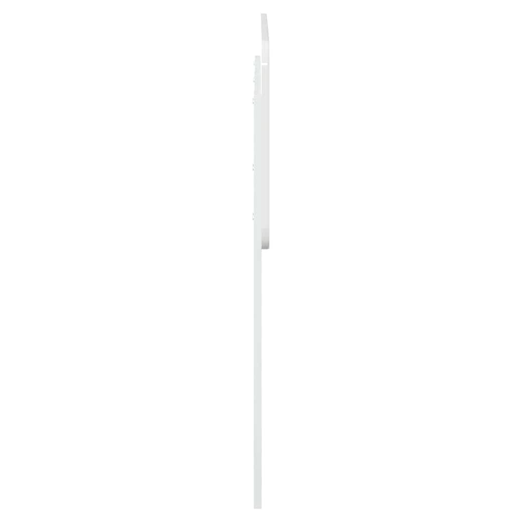 Tête de lit Blanc Brillant 135 cm Bois d'ingénierie - XIOS