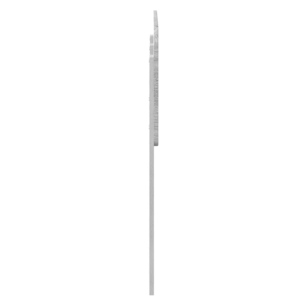 Tête de lit Gris Sonoma 135 cm Bois d'ingénierie - XIOS