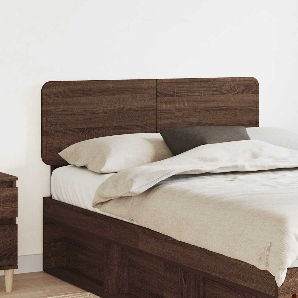 Tête de lit Chêne brun 135 cm Bois d'ingénierie - XIOS