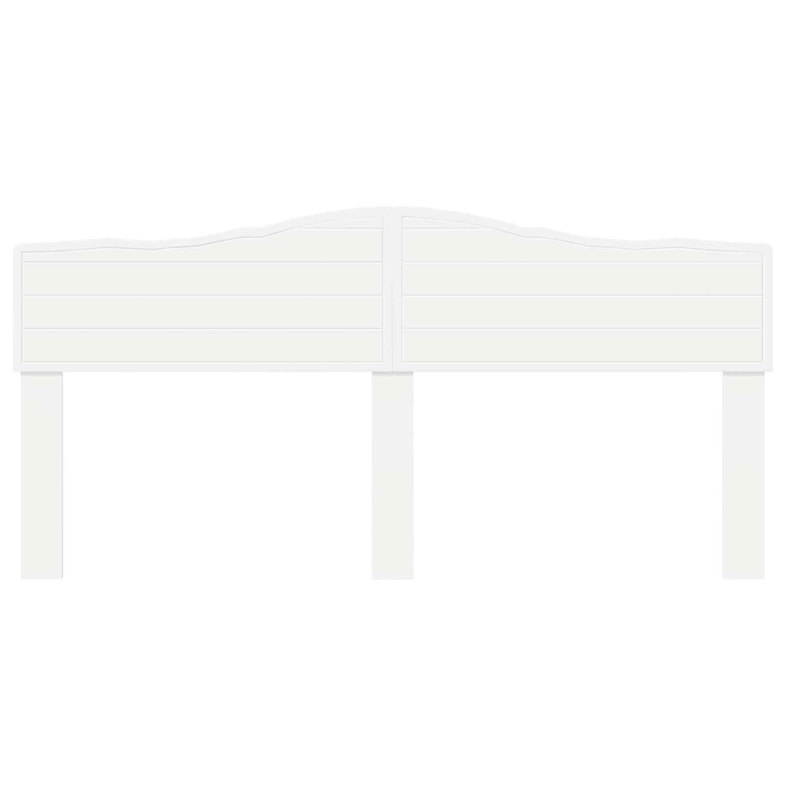 Tête de lit Blanc Bois d'ingénierie - XIOS