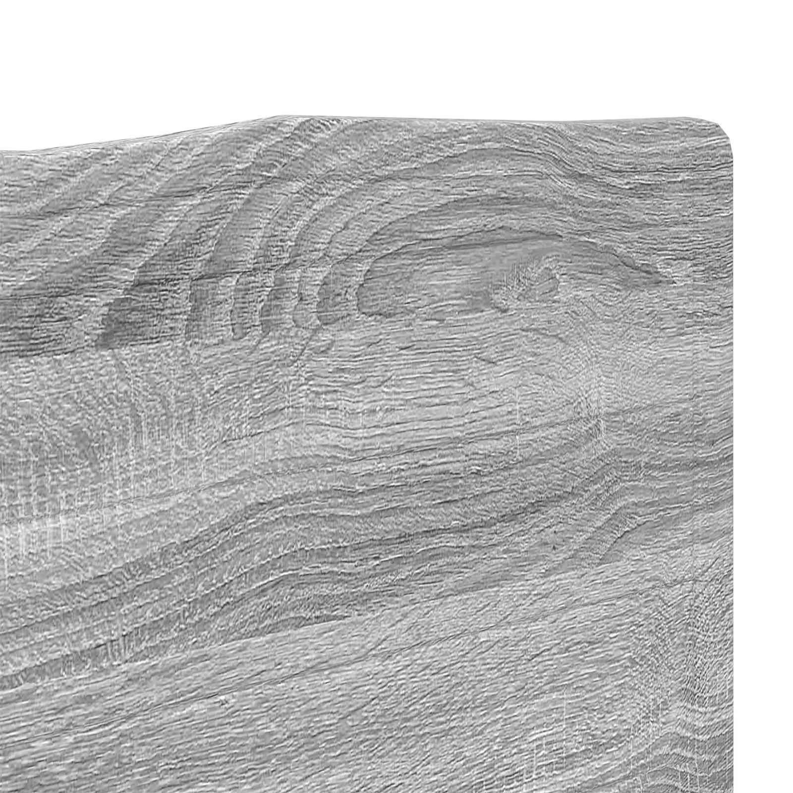 Tête de lit Gris Sonoma 200 cm Bois d'ingénierie - XIOS