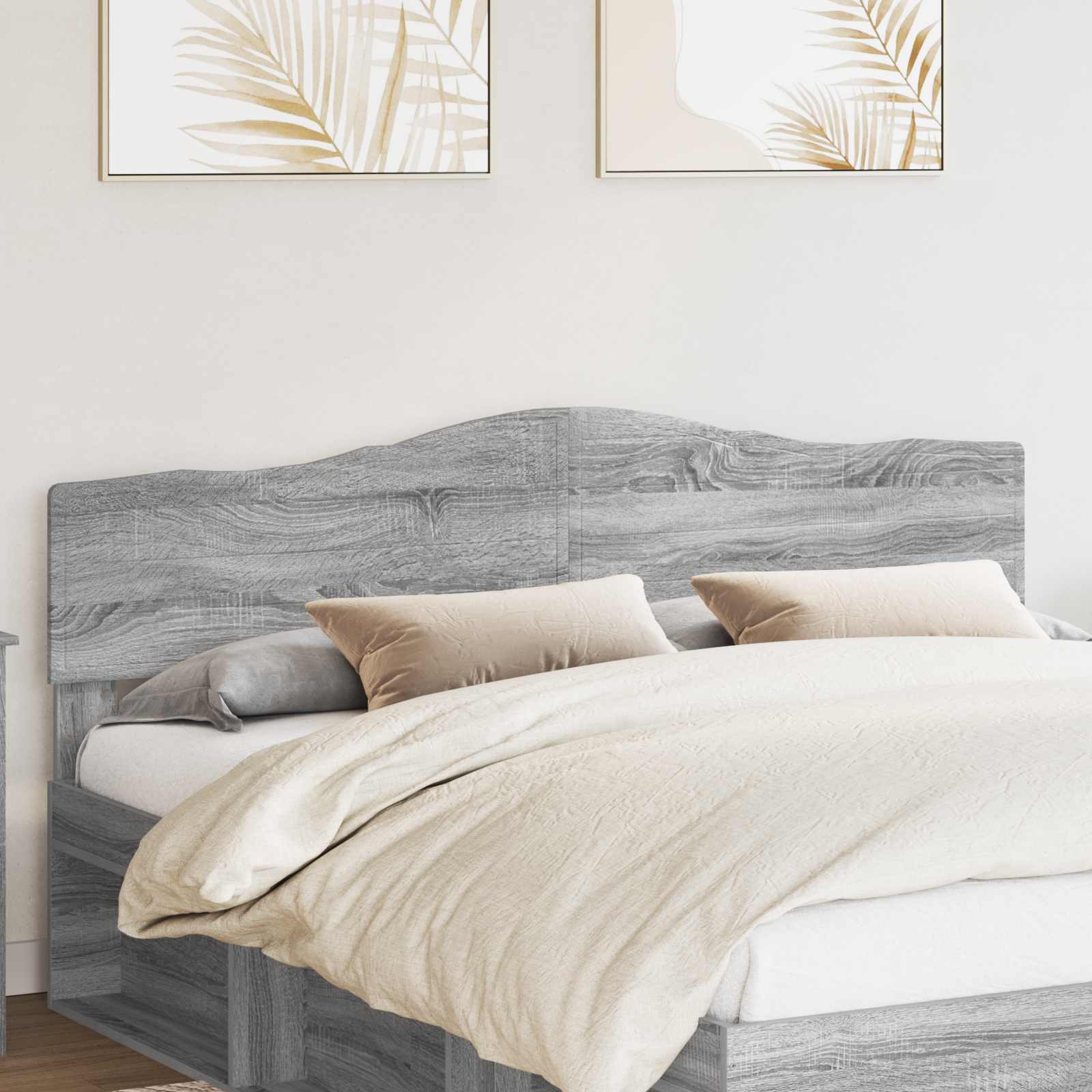 Tête de lit Gris Sonoma 200 cm Bois d'ingénierie - XIOS