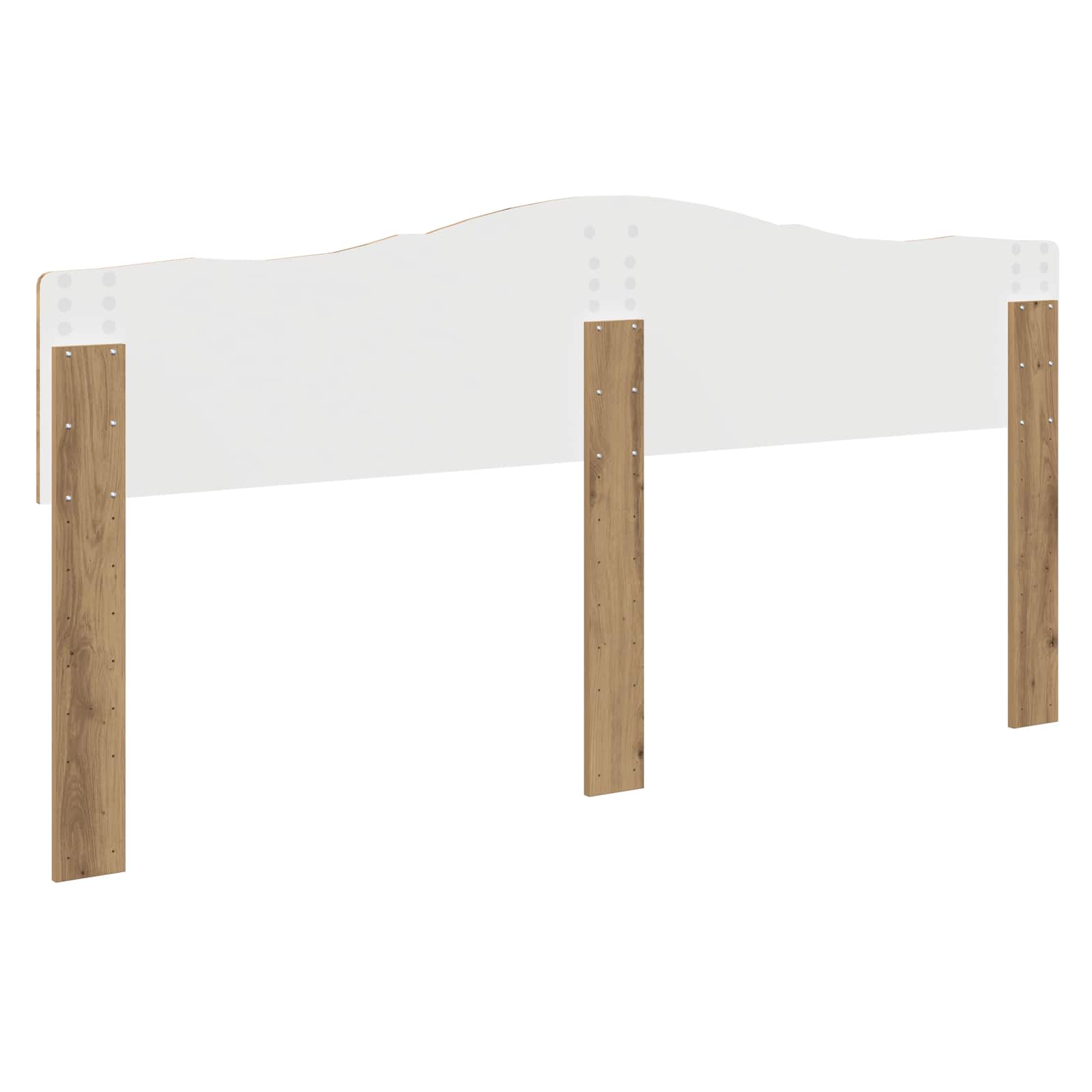 Tête de lit Chêne artisanal 200 cm Bois d'ingénierie - XIOS