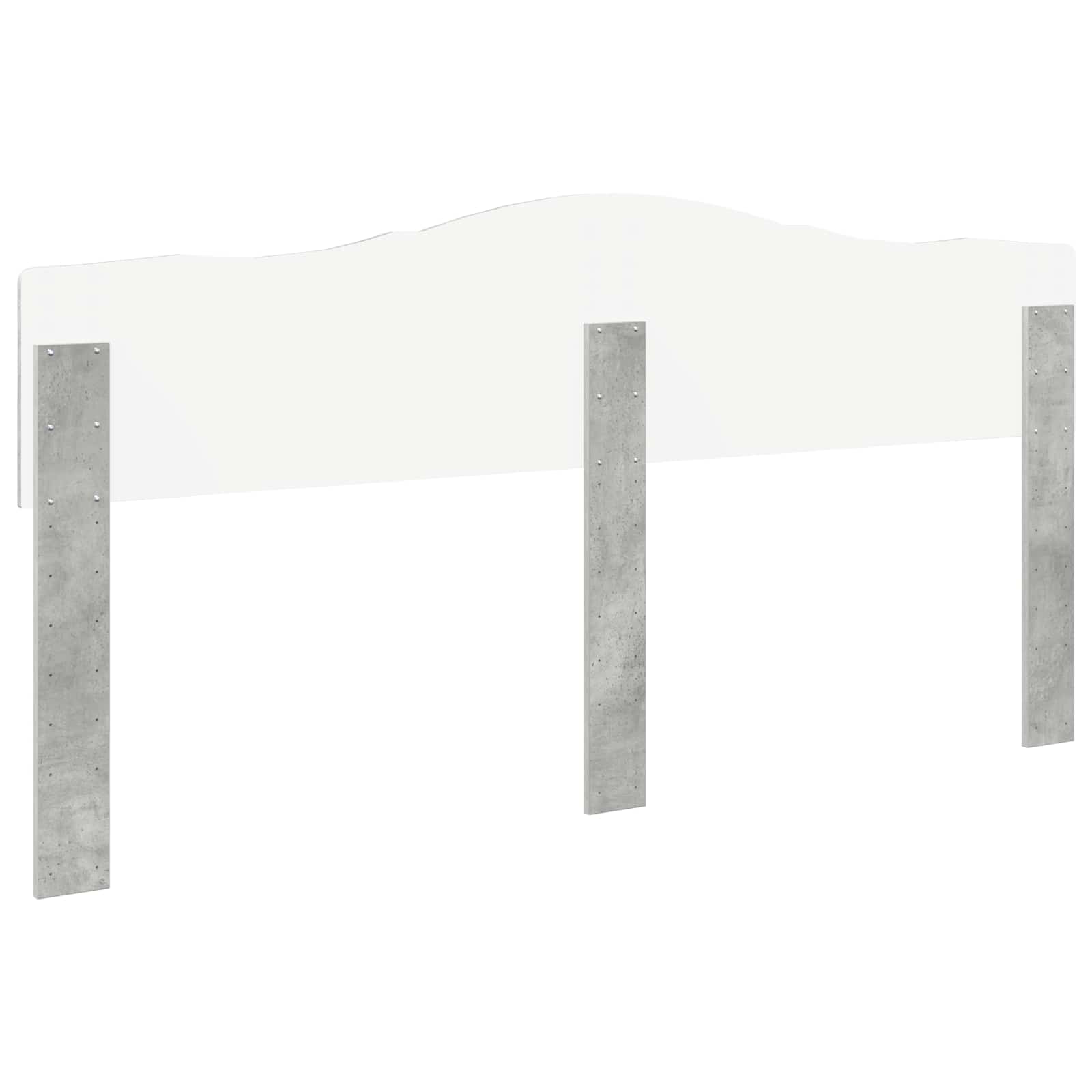 Tête de lit Gris béton Bois d'ingénierie - XIOS
