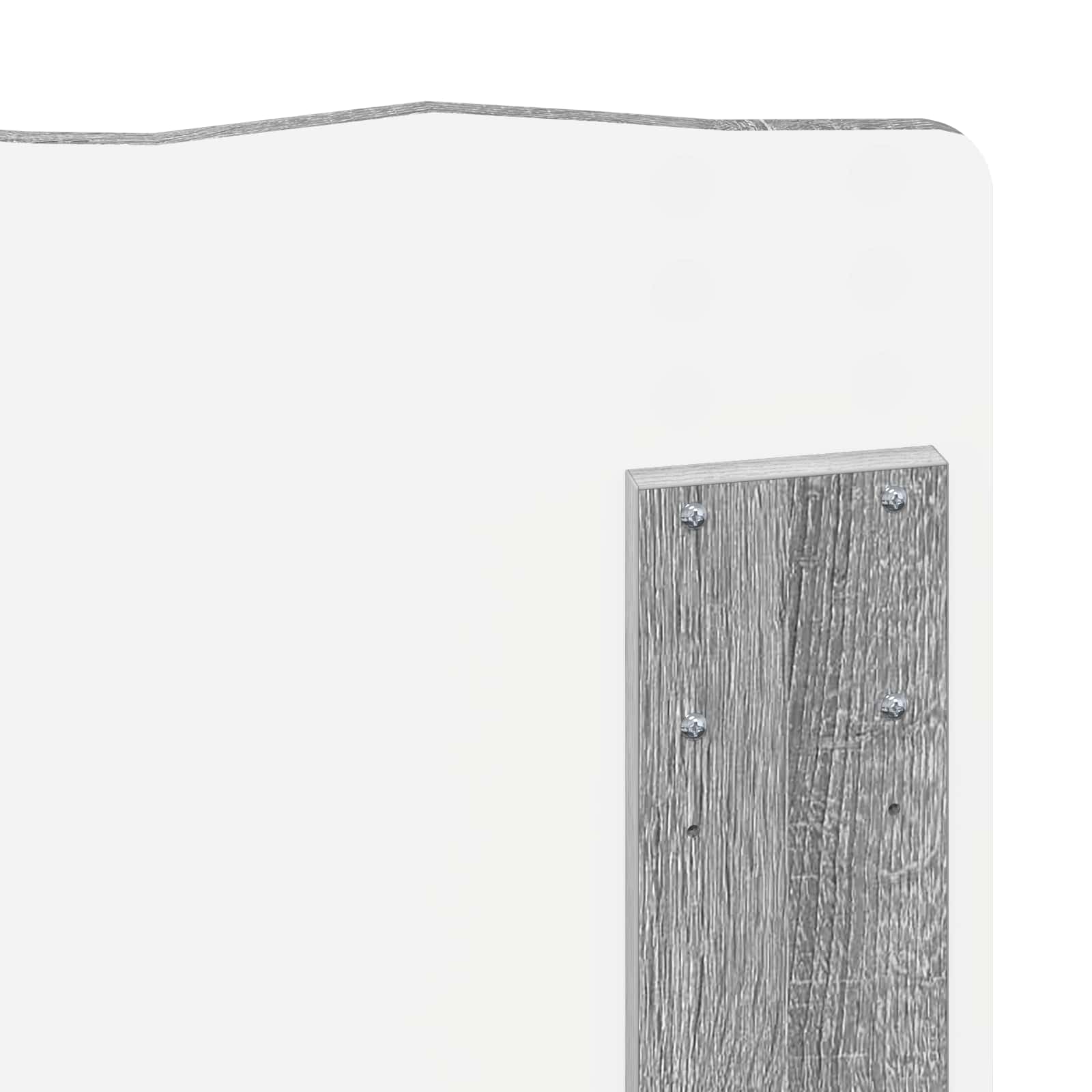 Tête de lit Gris Sonoma Bois d'ingénierie - XIOS