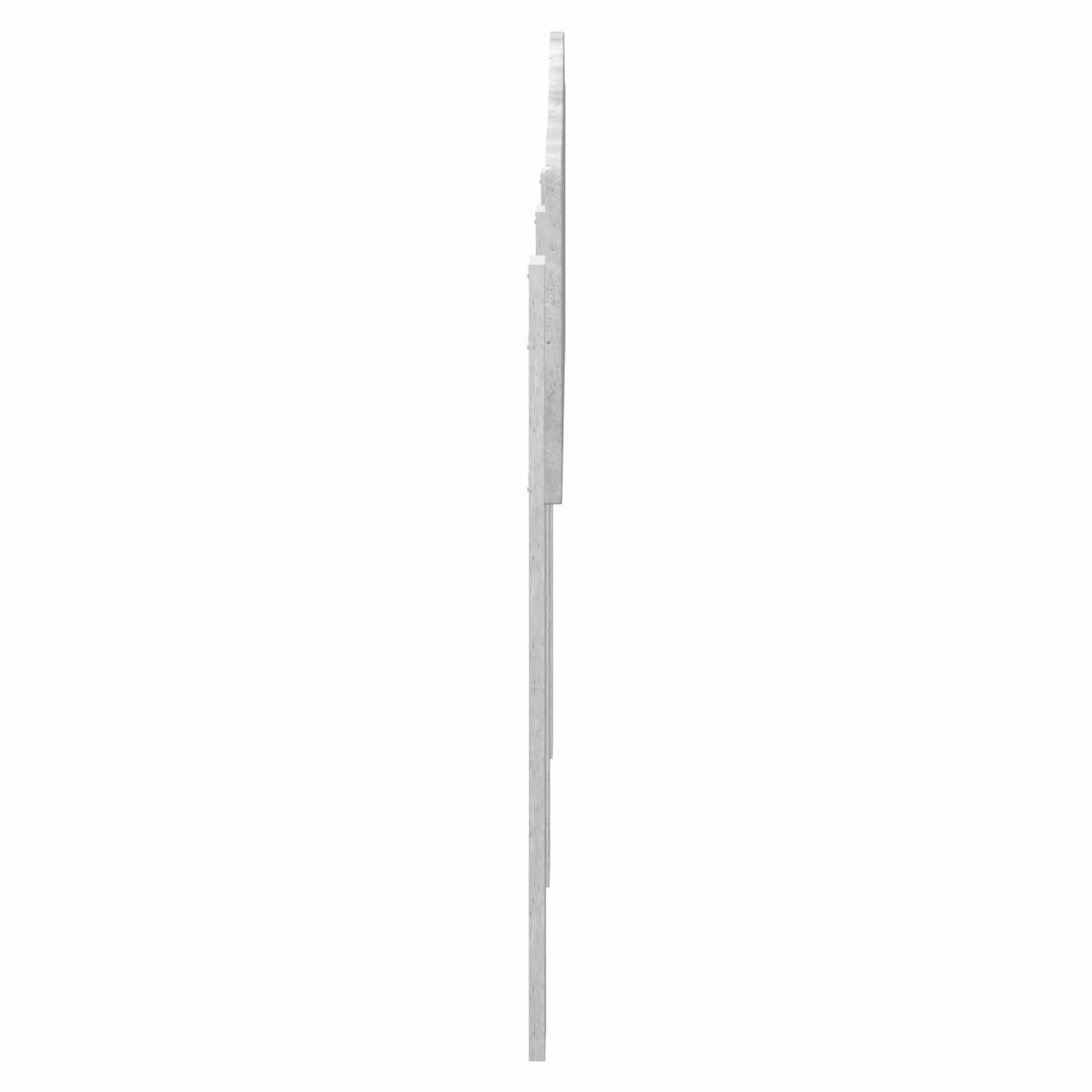 Tête de lit Gris béton 150 cm Bois d'ingénierie - XIOS