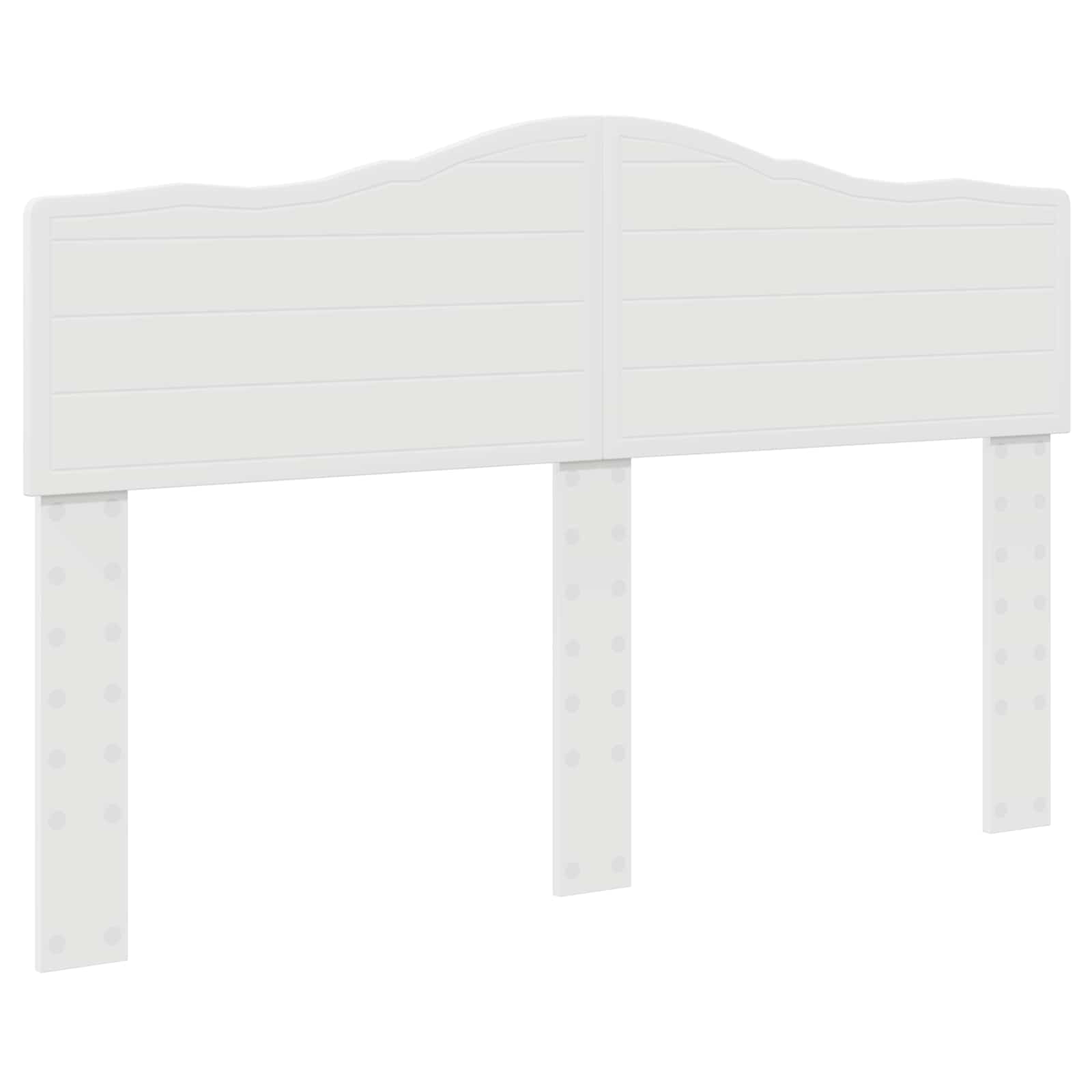 Tête de lit Blanc Brillant 150 cm Bois d'ingénierie - XIOS