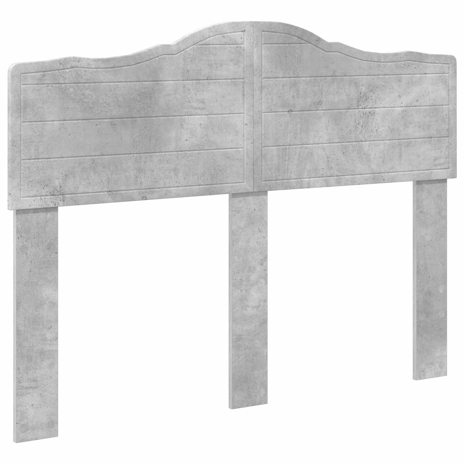 Tête de lit Gris béton Bois d'ingénierie - XIOS