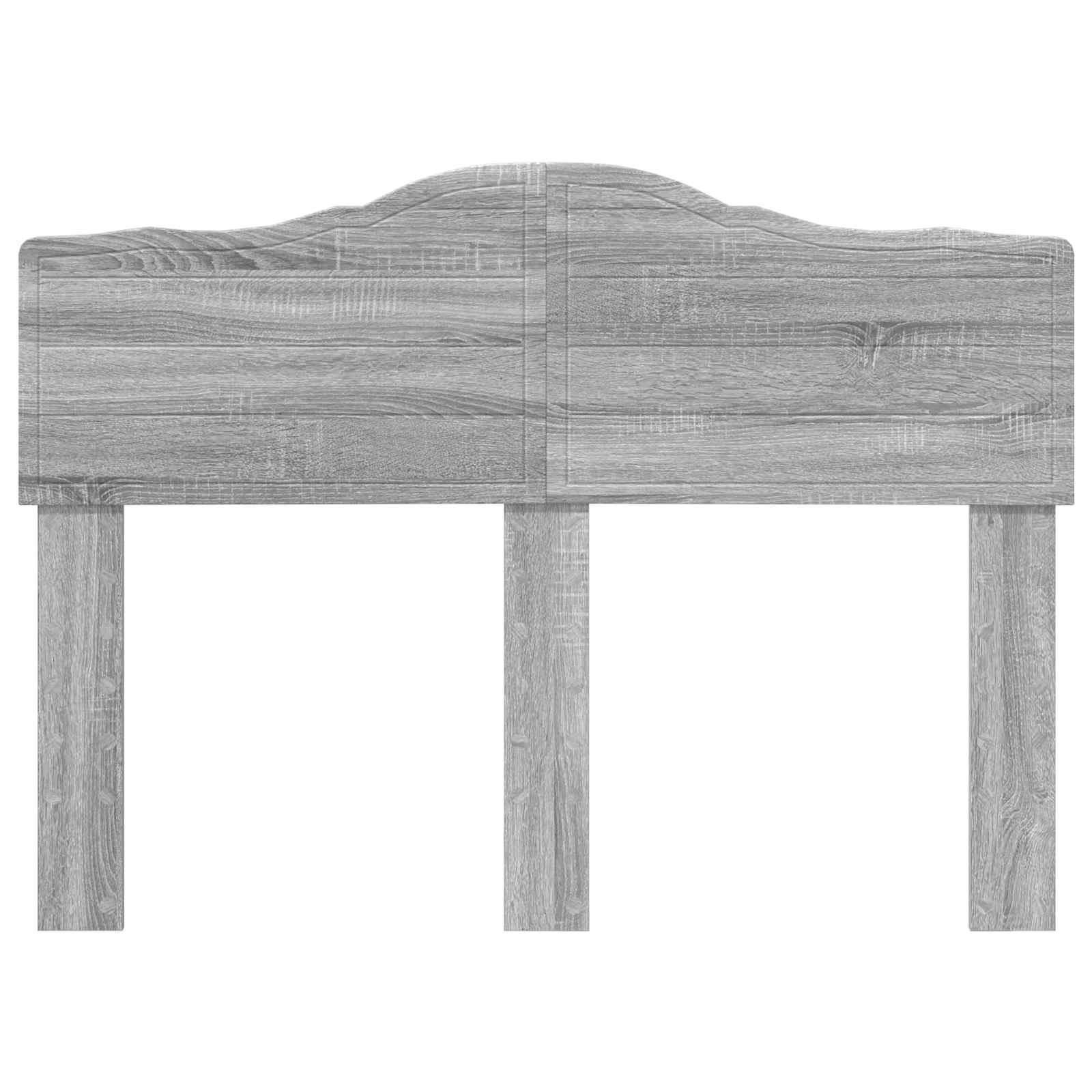 Tête de lit Gris Sonoma Bois d'ingénierie - XIOS