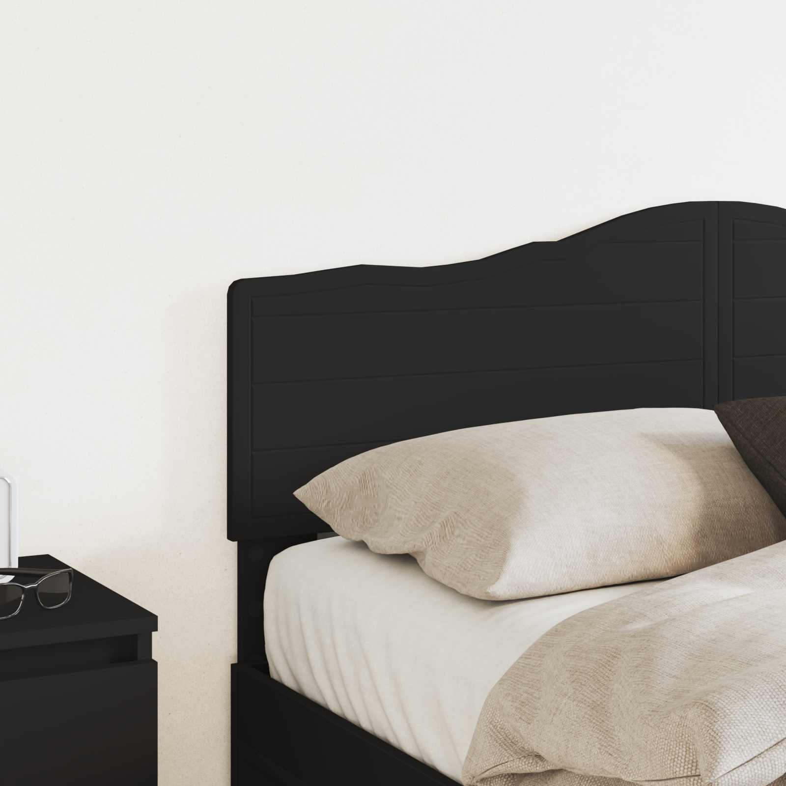 Tête de lit Chêne noir 120 cm Bois d'ingénierie - XIOS