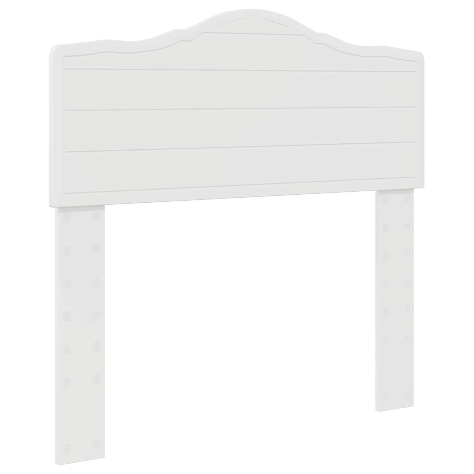 Tête de lit Blanc Brillant 100 cm Bois d'ingénierie - XIOS