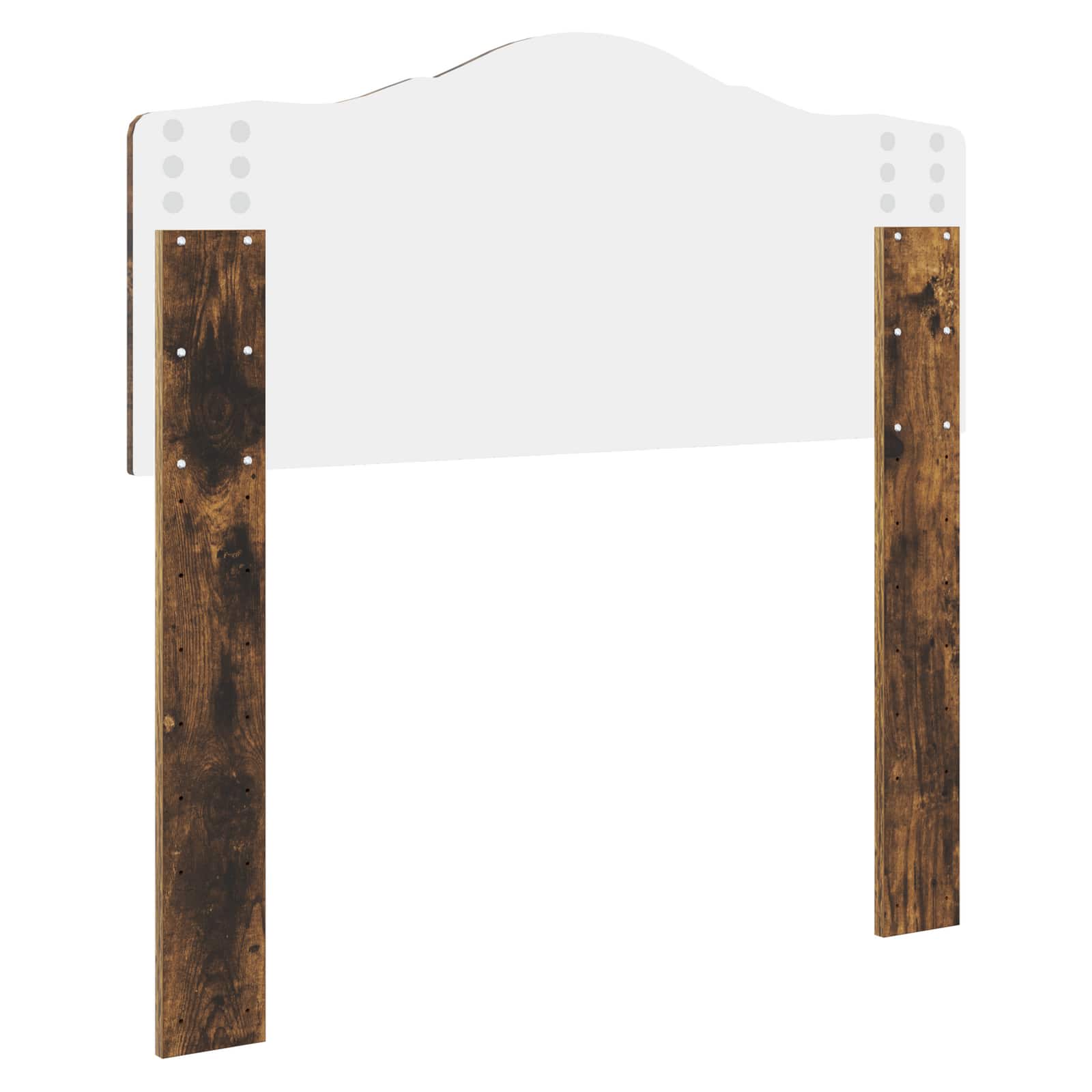Tête de lit avec tête de lit Chêne fumé 80 cm Bois d'ingénierie - XIOS