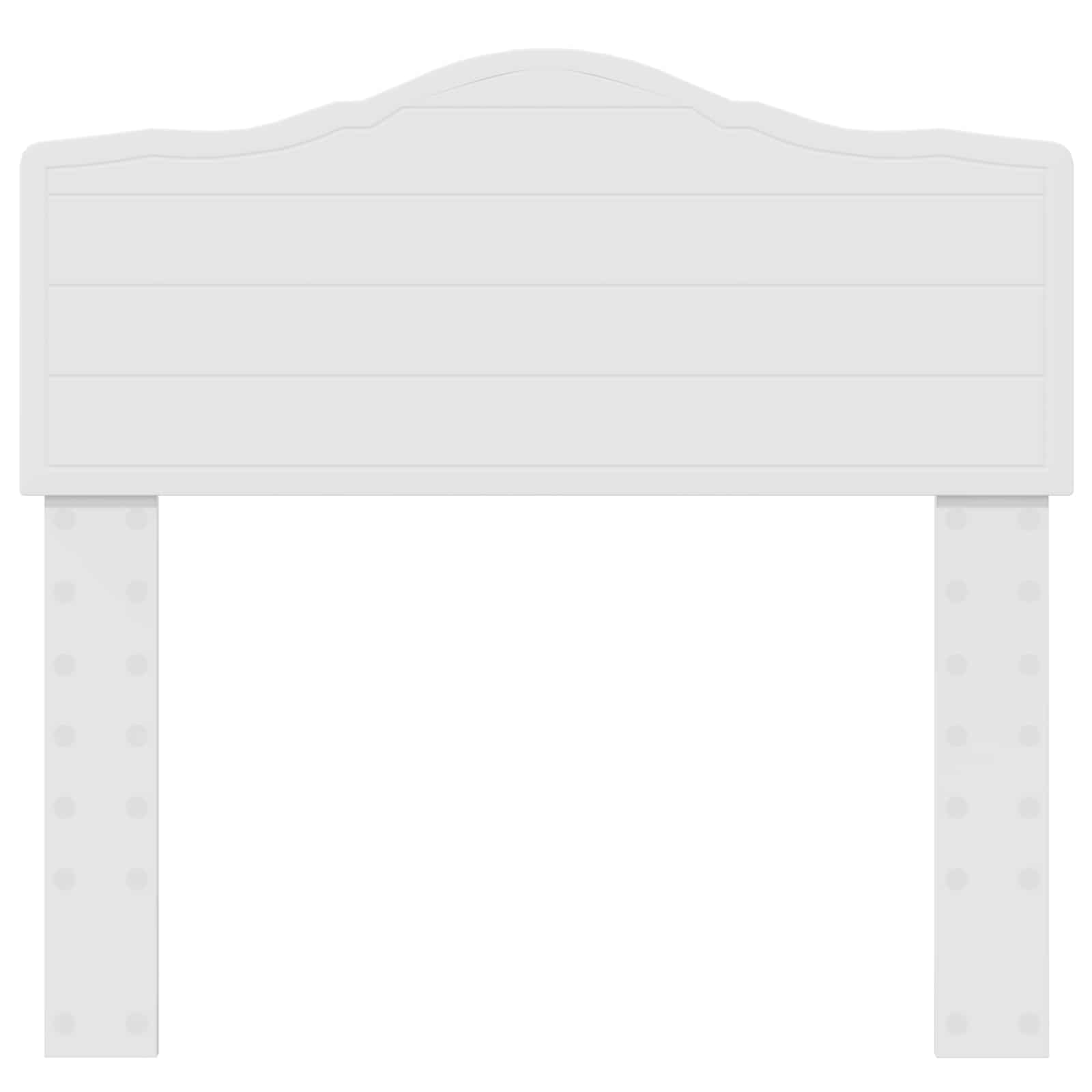 Tête de lit avec tête de lit Blanc 75 cm Bois d'ingénierie - XIOS