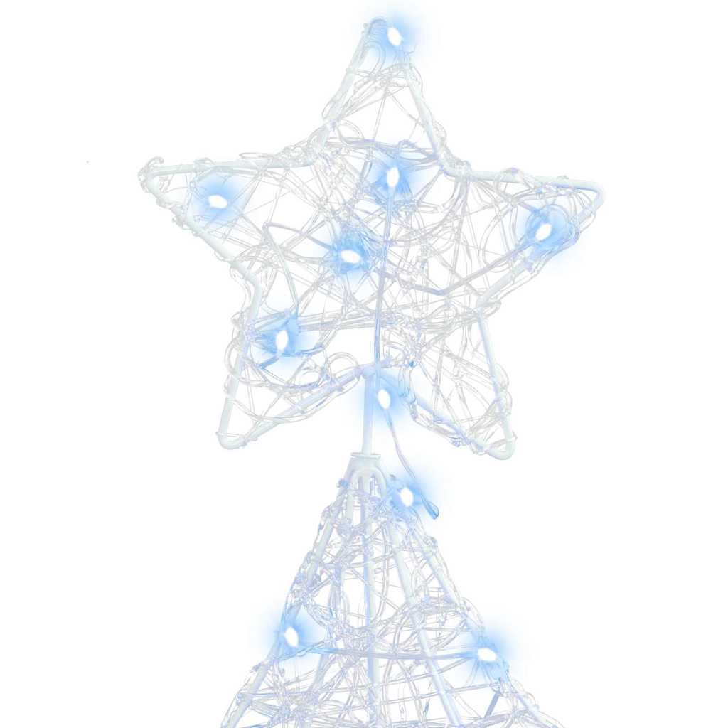 Sapin de Noël avec 100 LED Blanc froid 120 cm Acrylique - XIOS