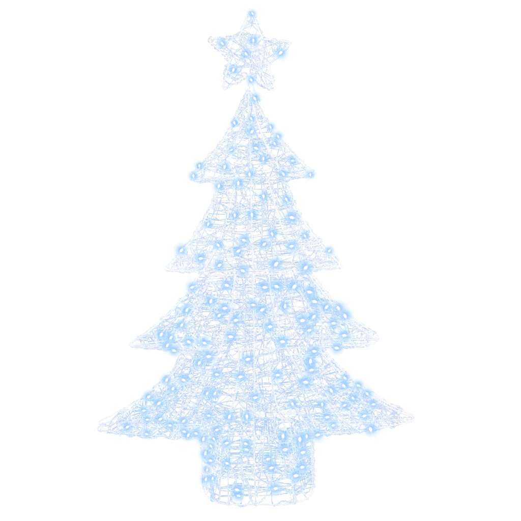 Sapin de Noël avec 100 LED Blanc froid 120 cm Acrylique - XIOS
