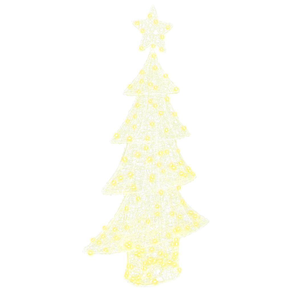Sapin de Noël avec 160 LED Blanc chaud 150 cm Acrylique - XIOS