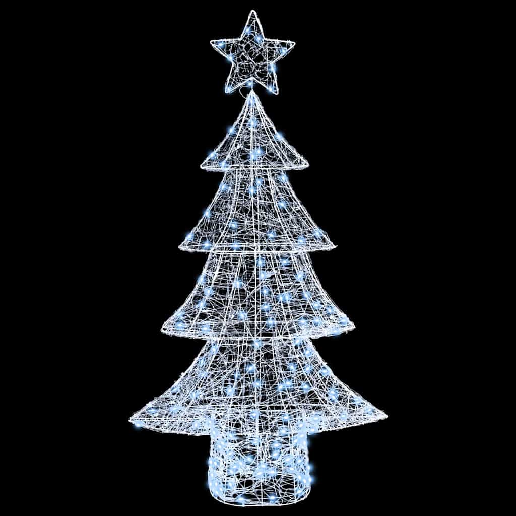 Sapin de Noël avec 160 LED Blanc froid 150 cm Acrylique - XIOS