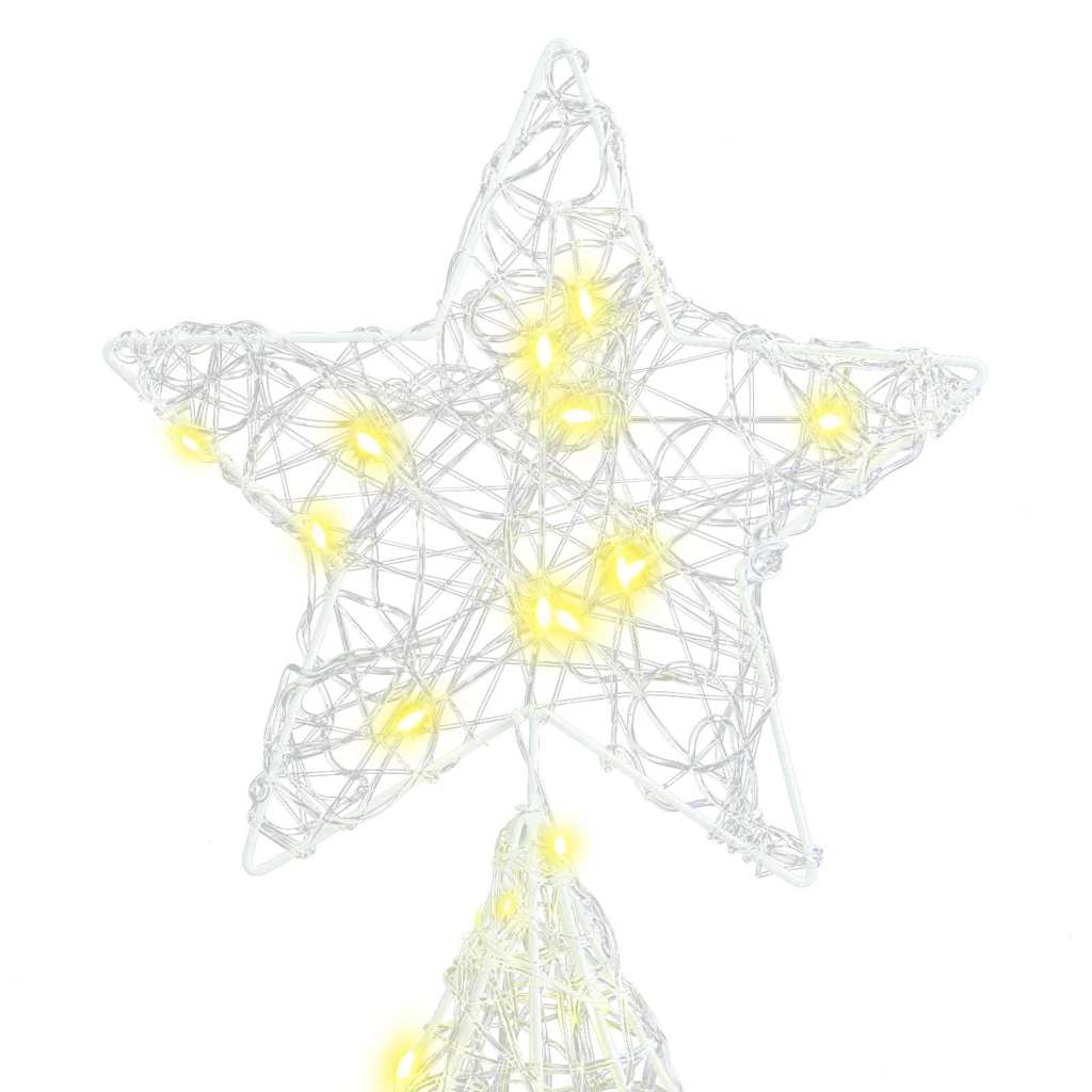 Sapin de Noël avec 240 LED Blanc chaud 180 cm Acrylique - XIOS